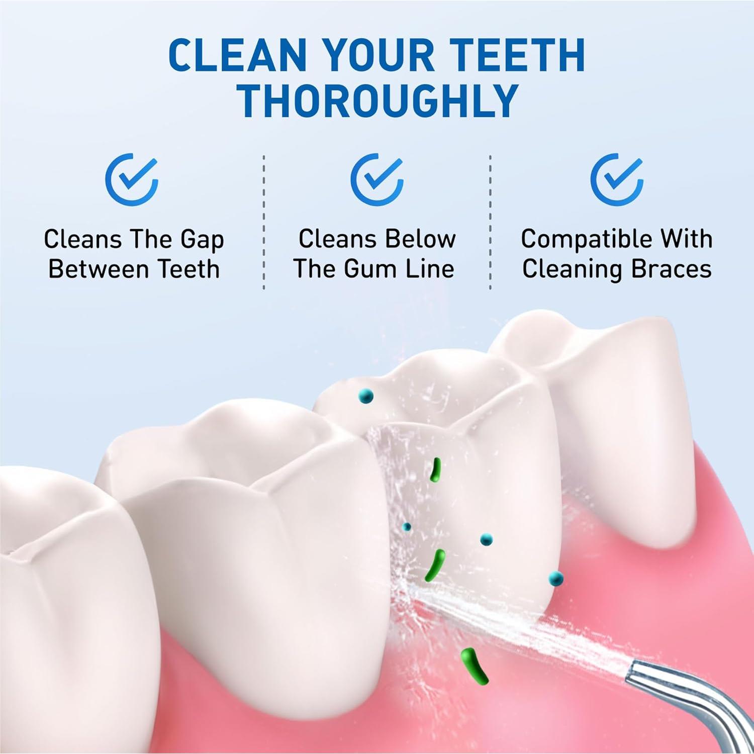 Cabezas de Reemplazo para Flosser de Agua Waterpik - 6 Consejos Clásicos