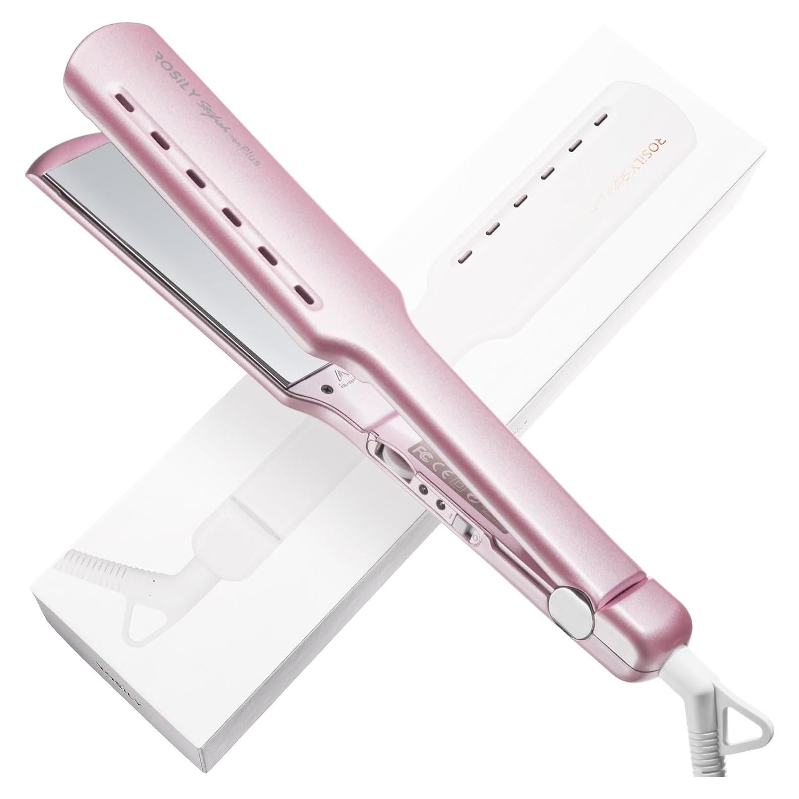 Plancha de Pelo ROSILY Titanio Nano 1.75" (4.45 cm) Ajustable