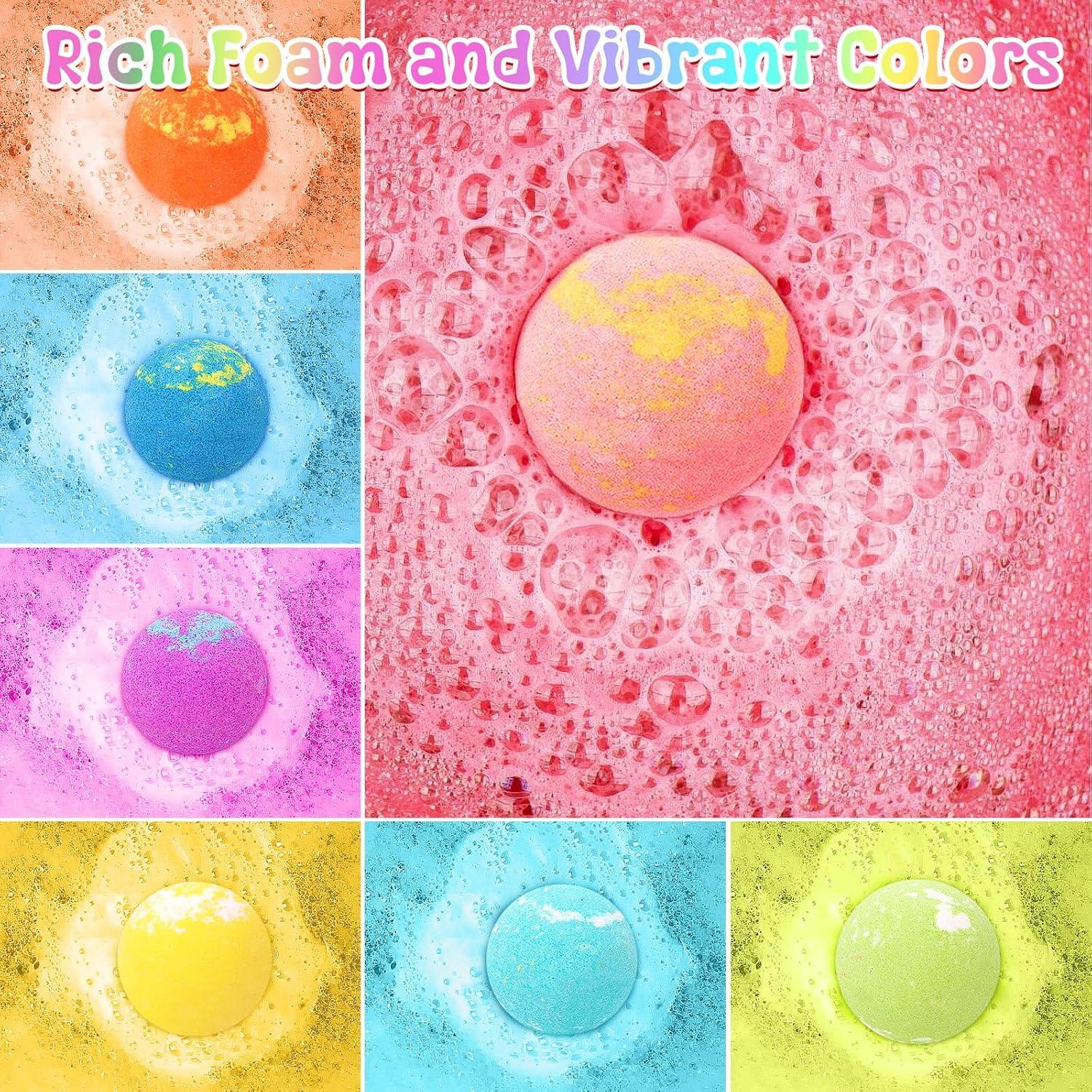 Set de 12 Bombas de Baño con Juguete Sirena - Supergfs