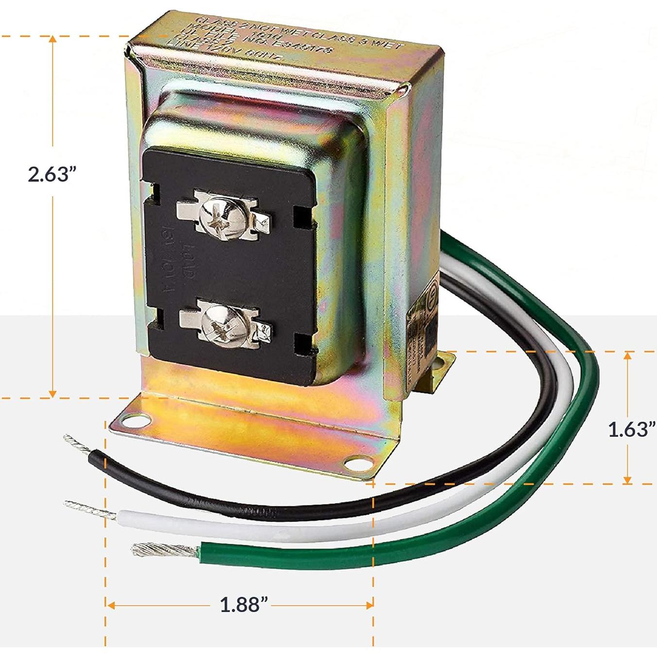 Kit de Timbre Eléctrico Newhouse 16V 10VA con Botón Iluminado