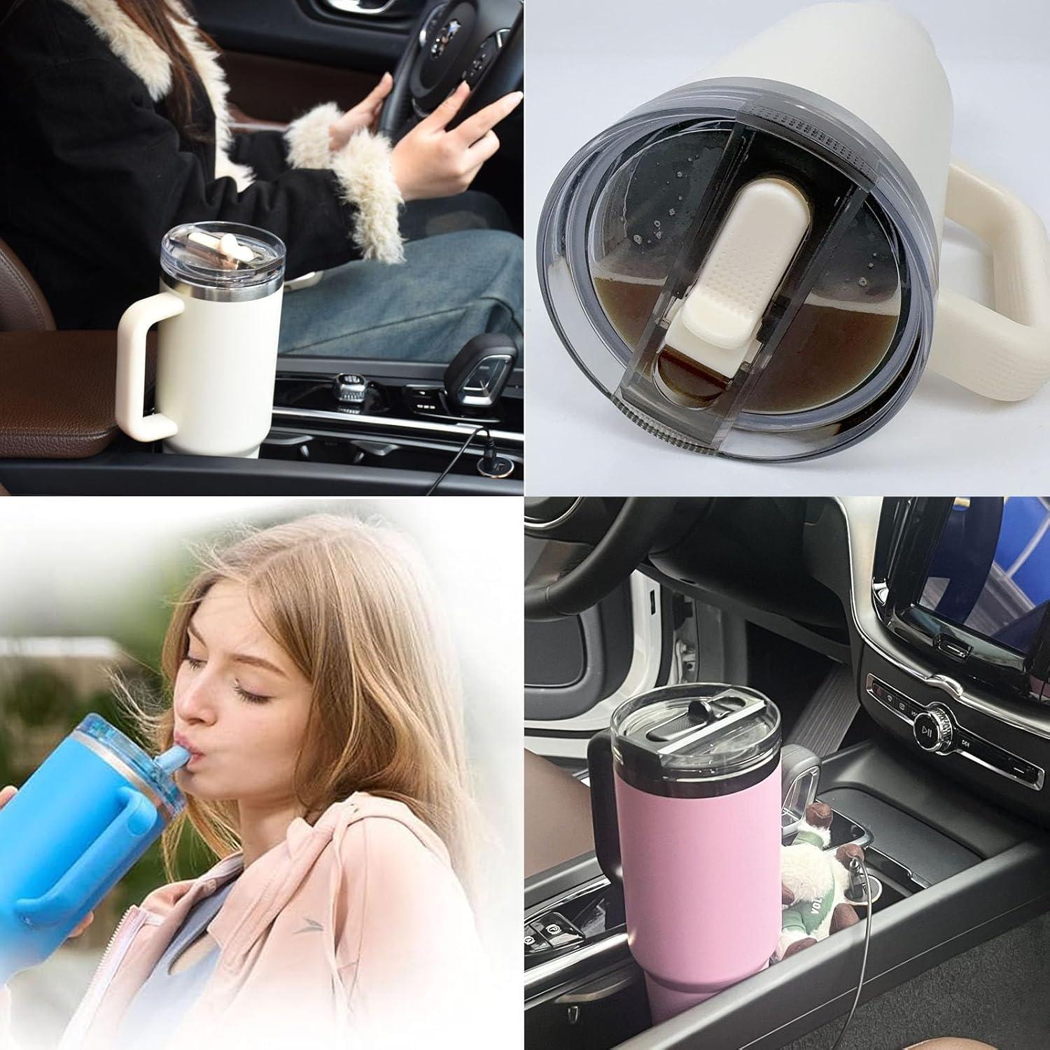 Paquete de 2 tapas de paja Bnoname para vaso Stanley 40 oz