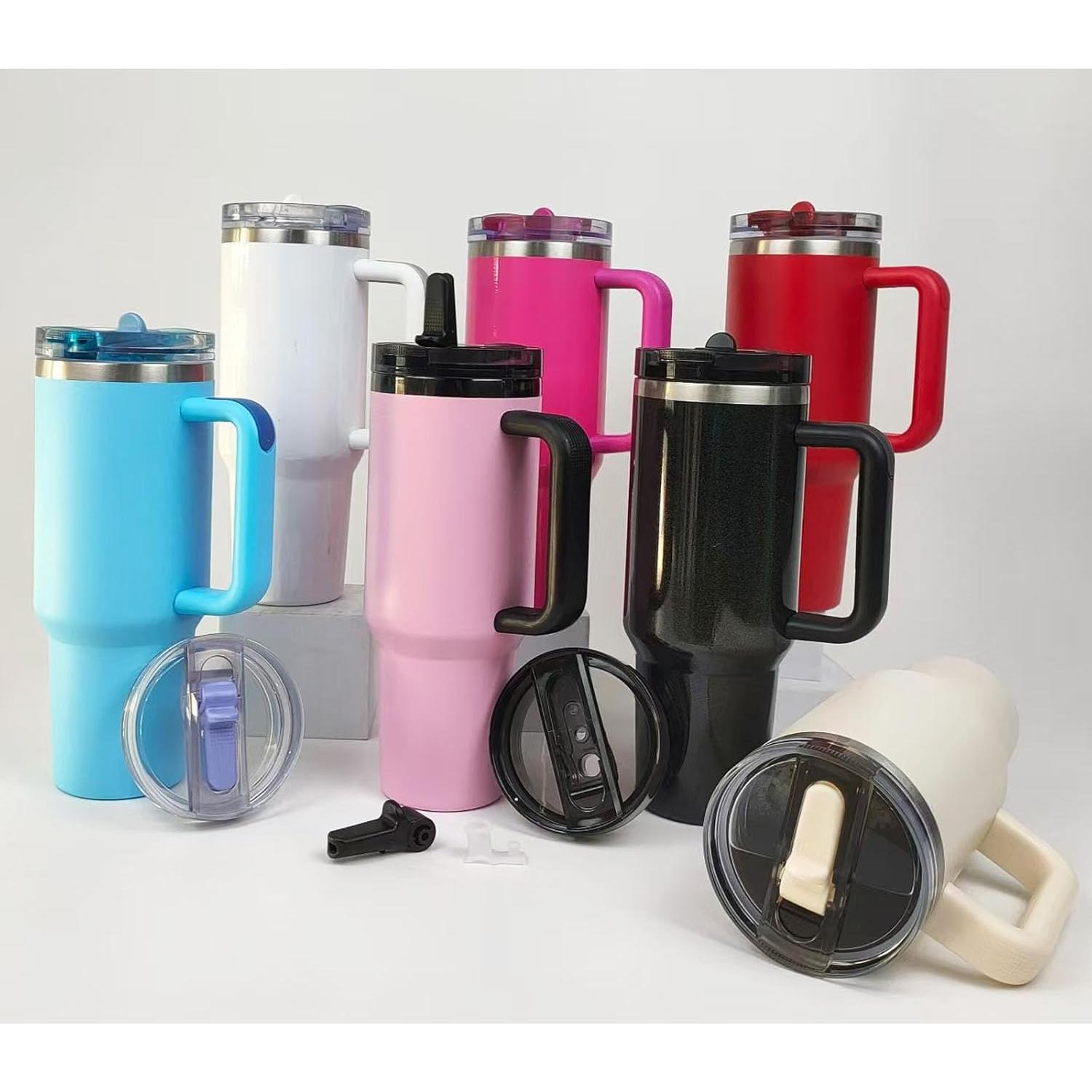 Paquete de 2 tapas de paja Bnoname para vaso Stanley 40 oz