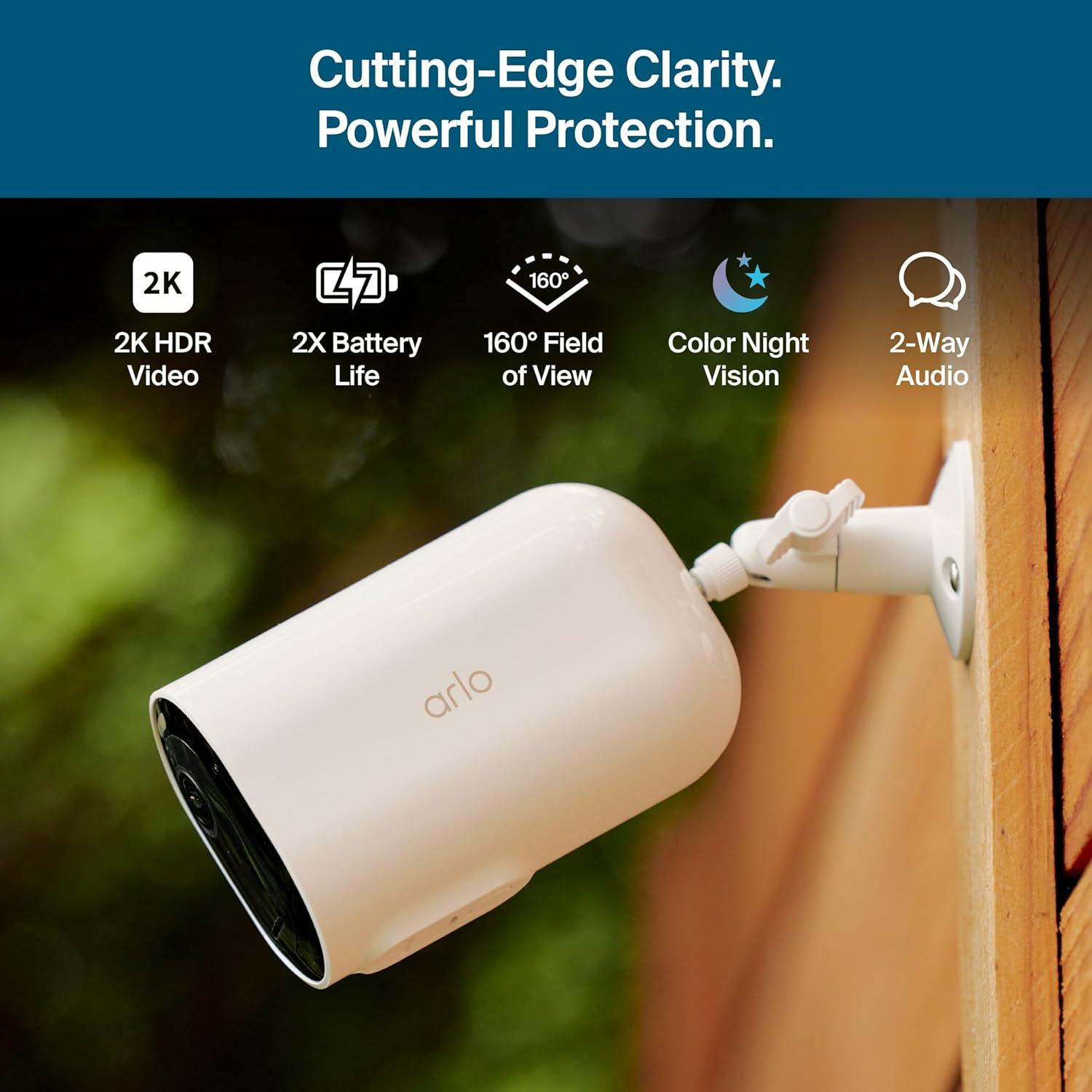 Cámara de Seguridad Arlo Pro XL 2K HDR Batería XL 160°