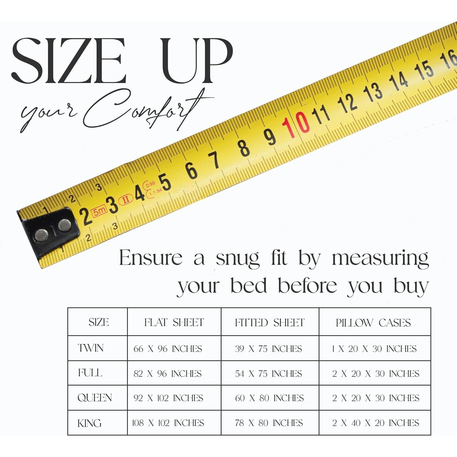 Juego de Sábanas Completo ELEGANCIA SUPREMA Algodón Orgánico 4 Piezas