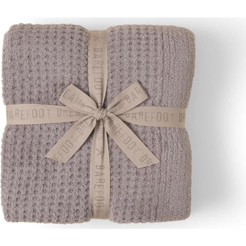 Manta Waffle CozyChic Barefoot Dreams 137x182 cm Playa Rocosa