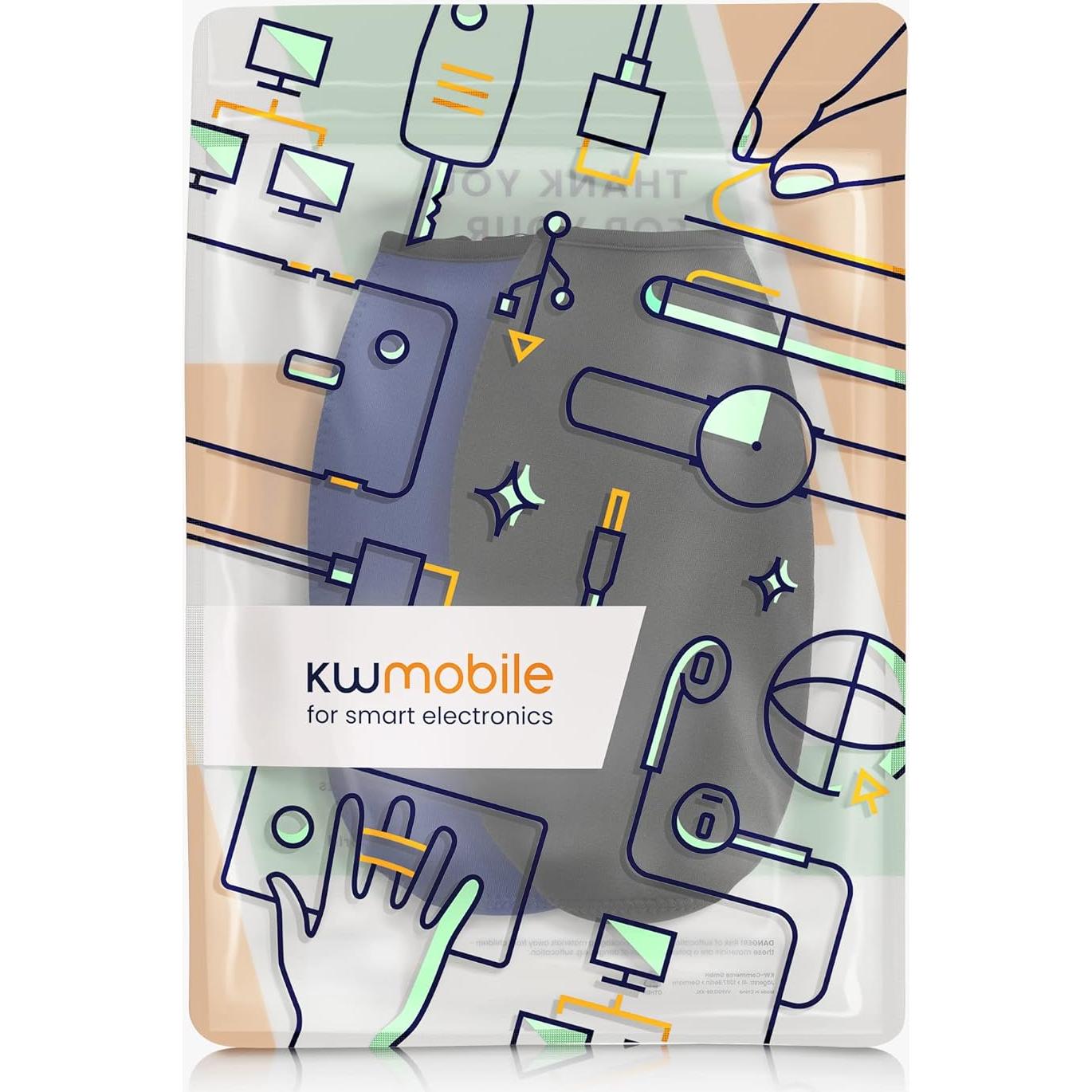 Funda de Neopreno kwmobile para Botella SodaStream - Set de 2