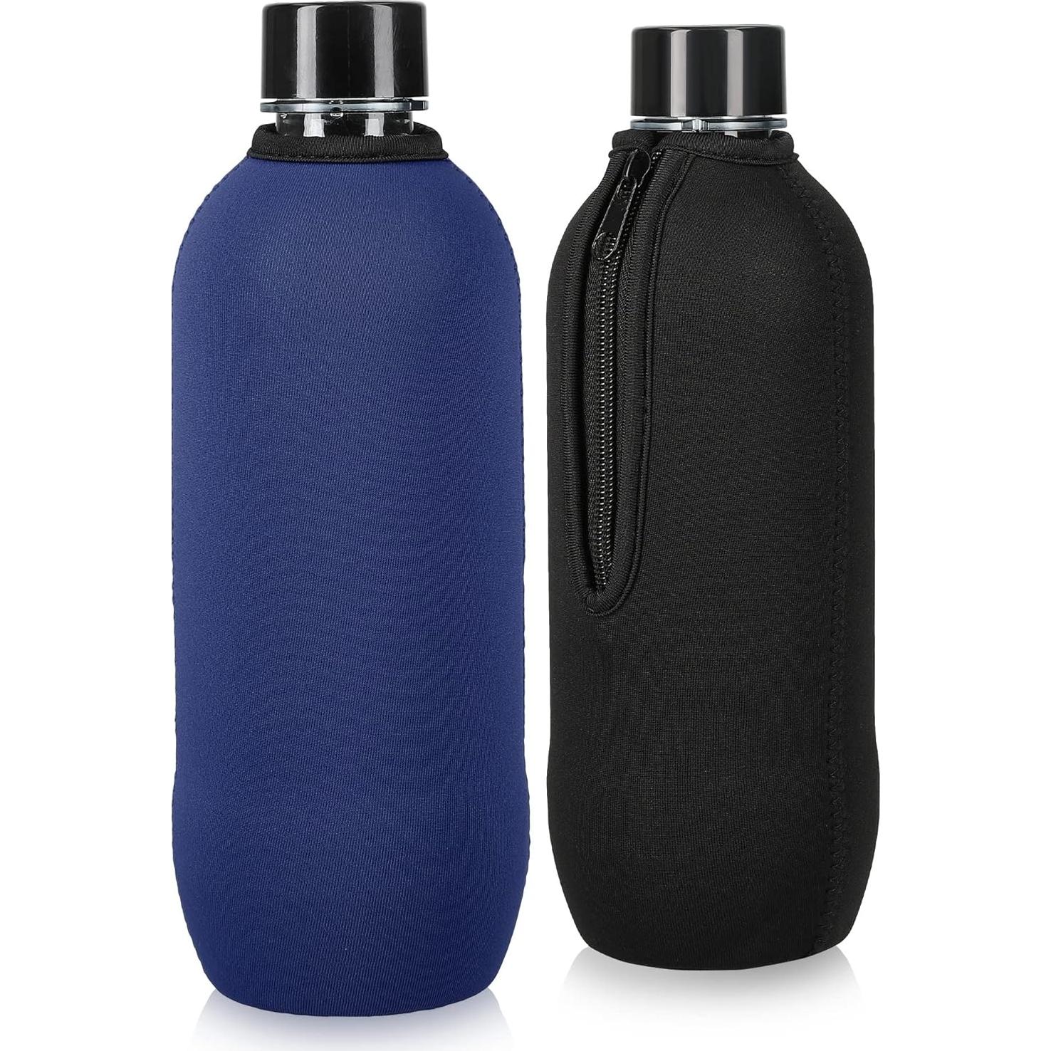Funda de Neopreno kwmobile para Botella SodaStream - Set de 2
