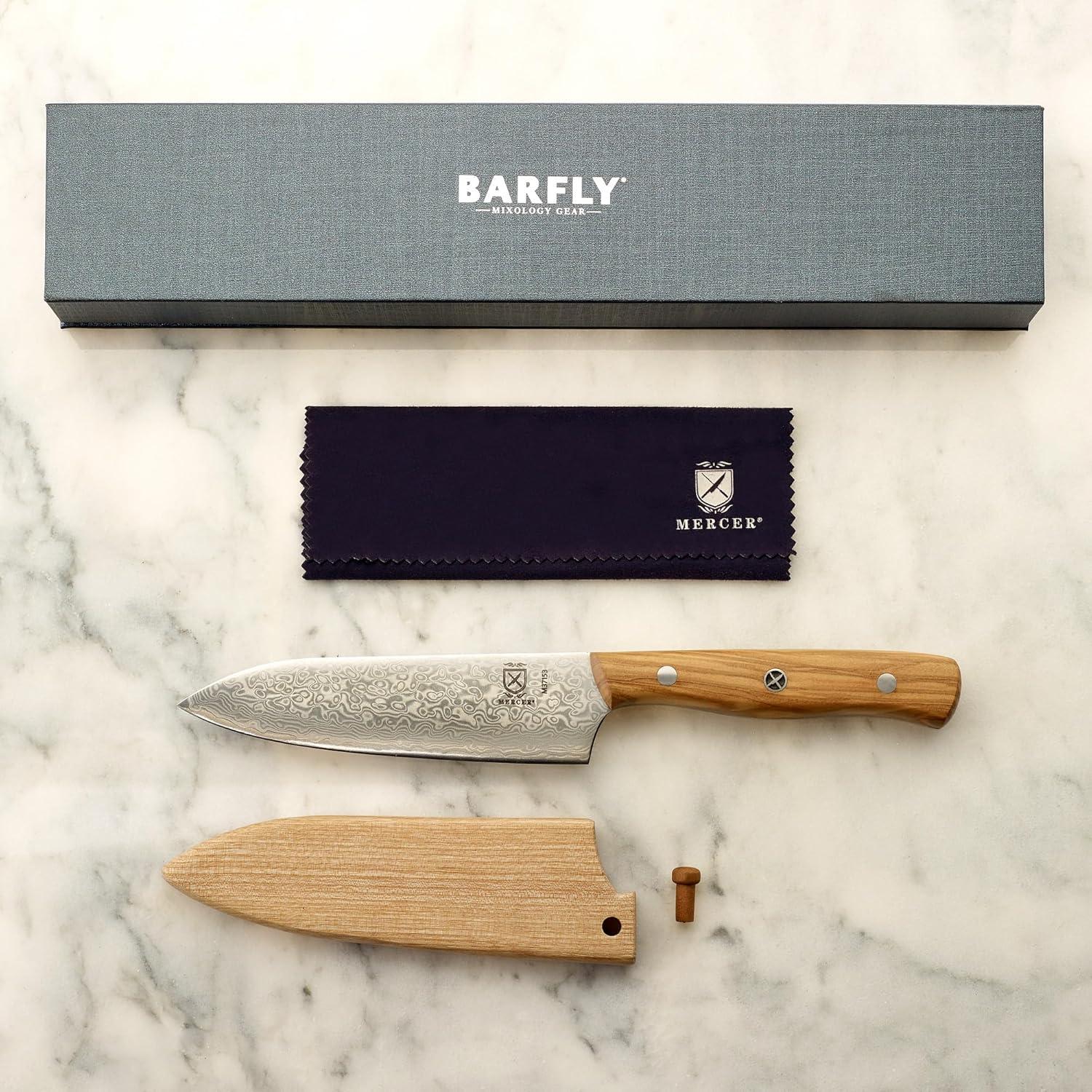 Cuchillo de Barra Mercer Culinary 12.7 cm Damasco Mango Arce
