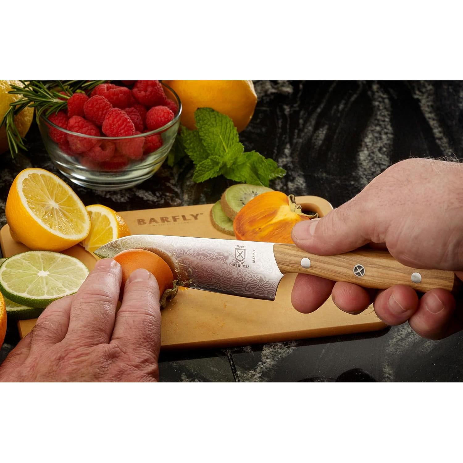Cuchillo de Barra Mercer Culinary 12.7 cm Damasco Mango Arce