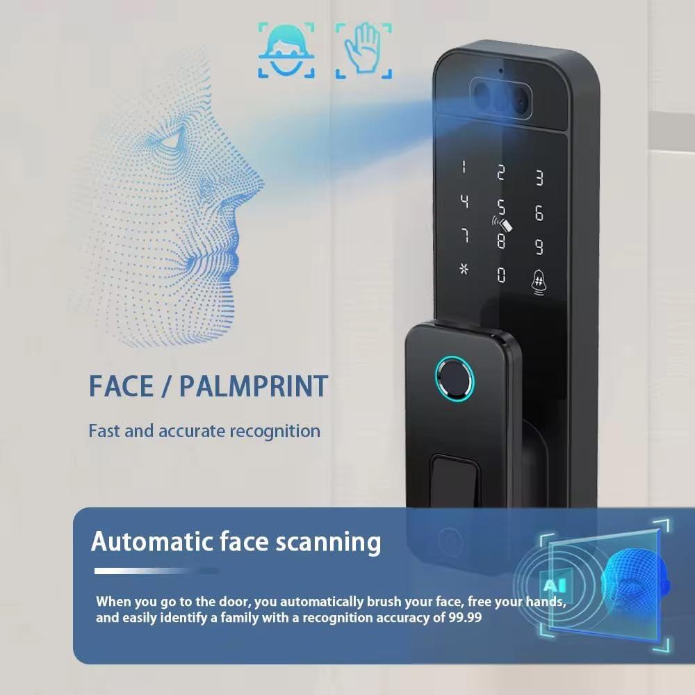 Cerradura Inteligente We Technology con Cámara y Timbre 7-en-1