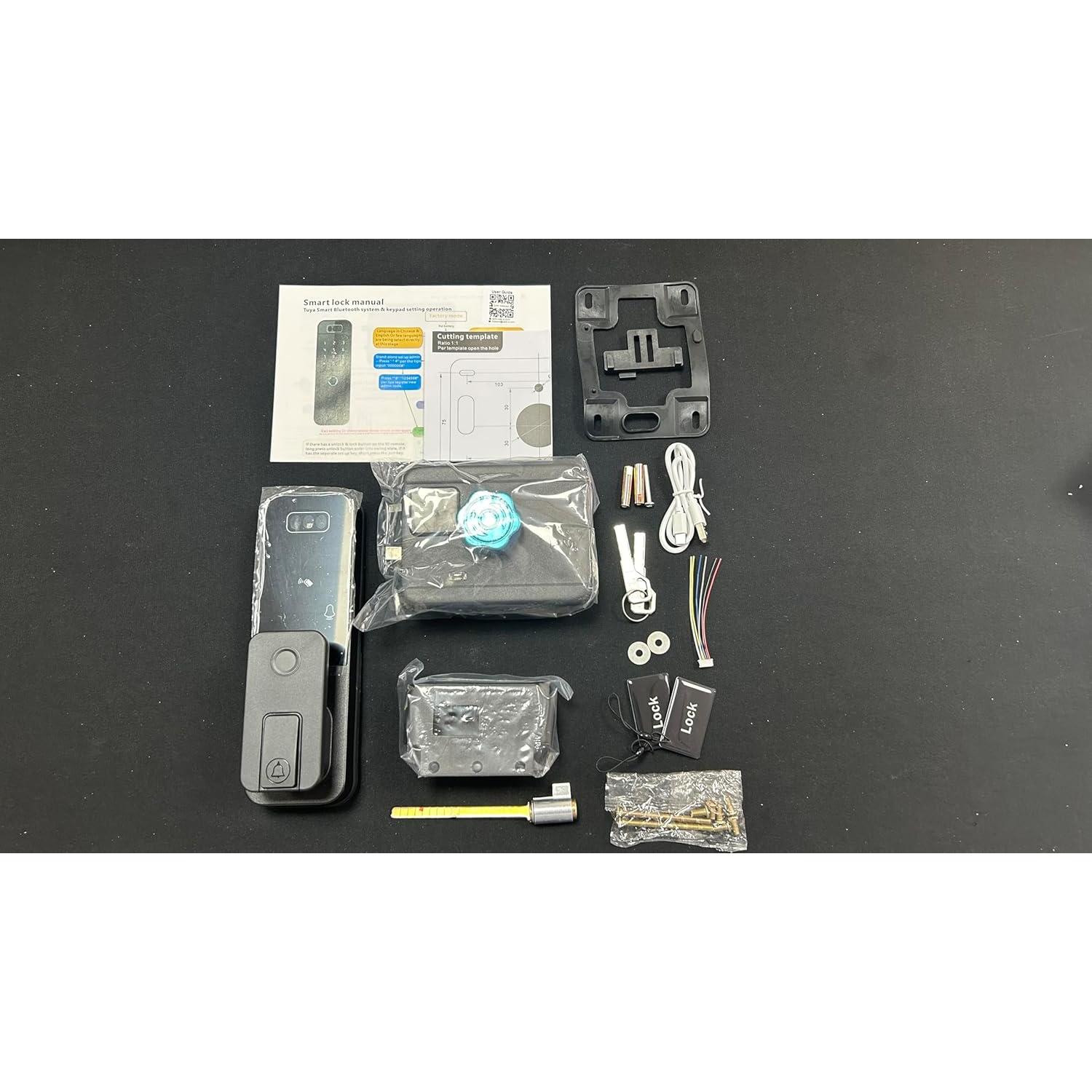 Cerradura Inteligente We Technology con Cámara y Timbre 7-en-1