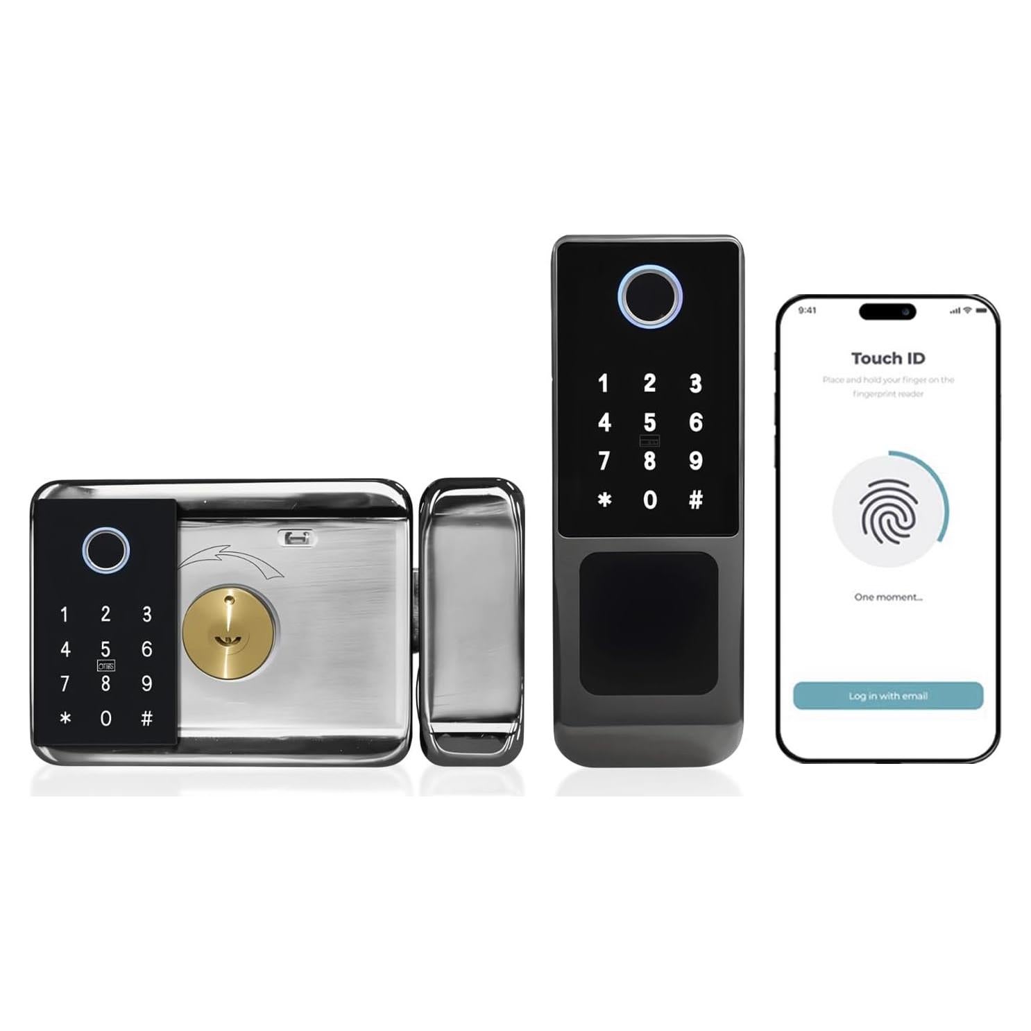 Cerradura Inteligente We Technology R03YDFP Biometrica 5 en 1