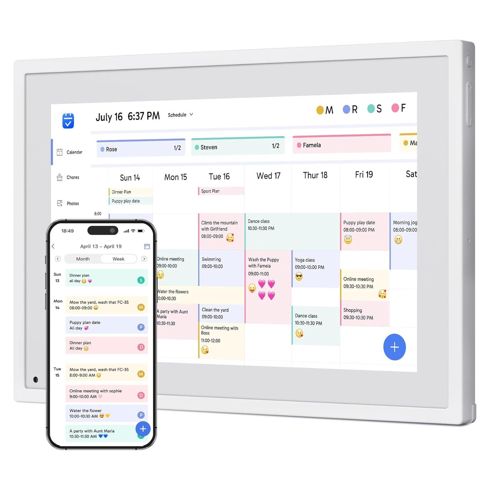 Calendario Digital Dragon Touch TM10 - Pantalla Táctil 10.1"
