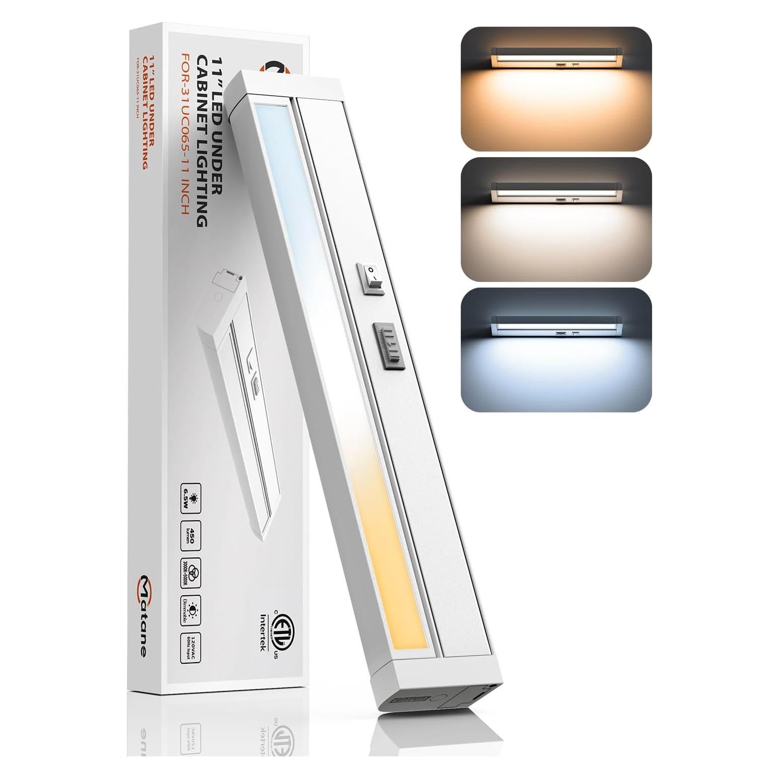 Lámpara LED Regulable Matane 28cm 6.5W 450LM 3CCT