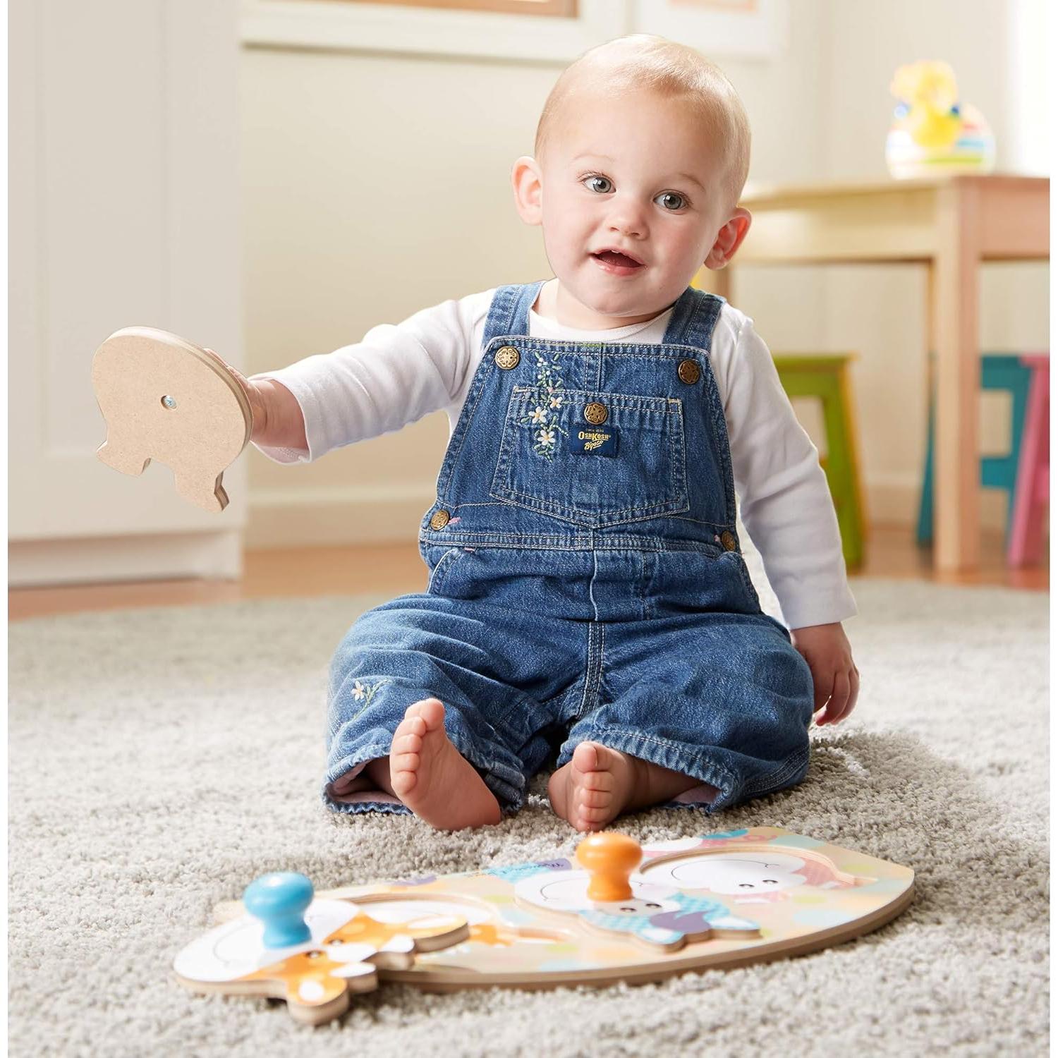 Rompecabezas de Madera Melissa & Doug Animales de Granja 3 Piezas