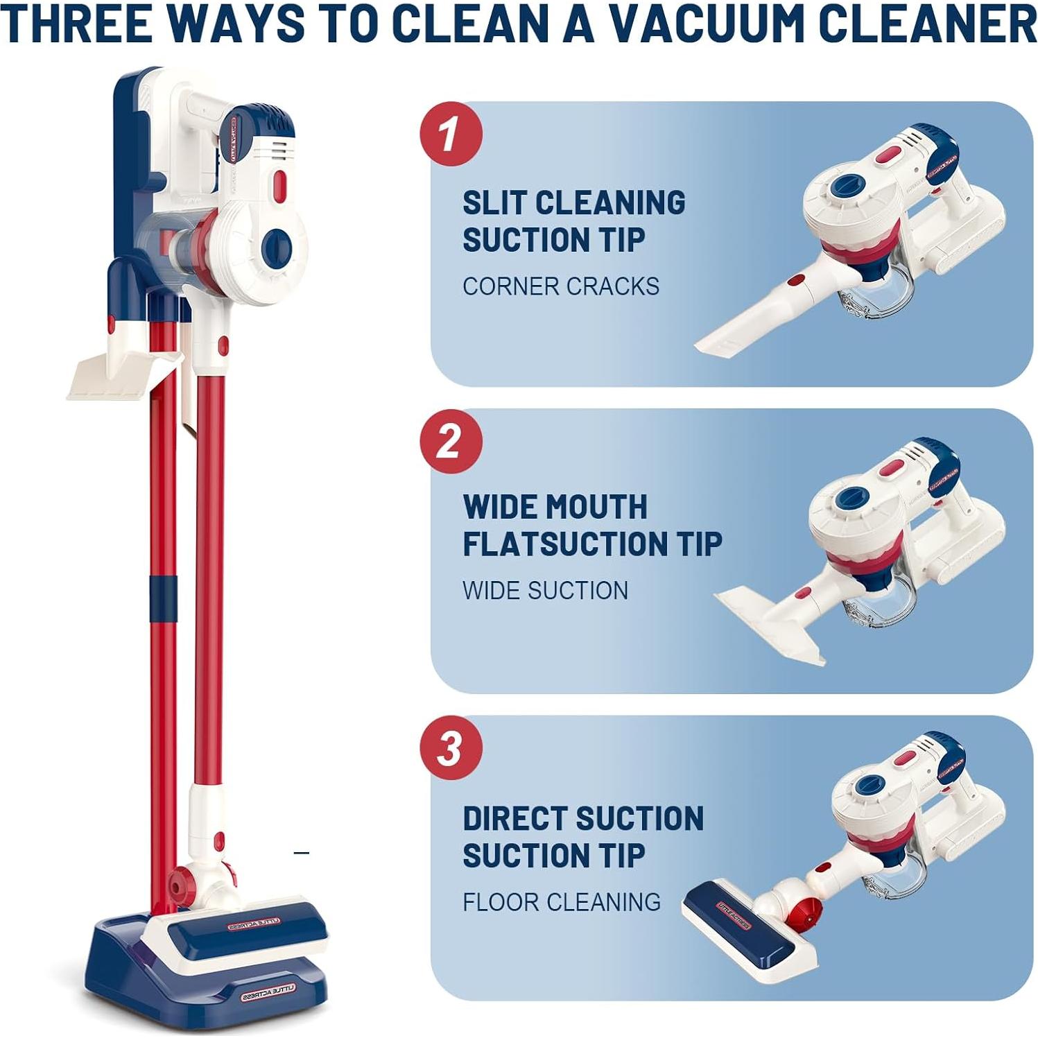 Aspiradora de Juguete COOLFOX 3 en 1 para Niños 1.07 kg