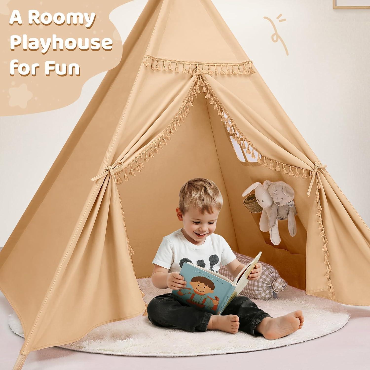 Tienda Teepee Sumbababy Algodón Caqui 119.88x160.66cm
