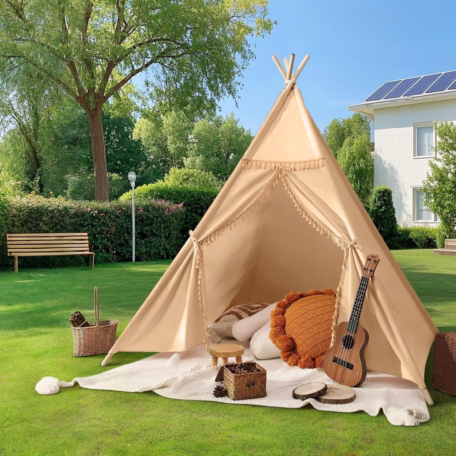 Tienda Teepee Sumbababy Algodón Caqui 119.88x160.66cm