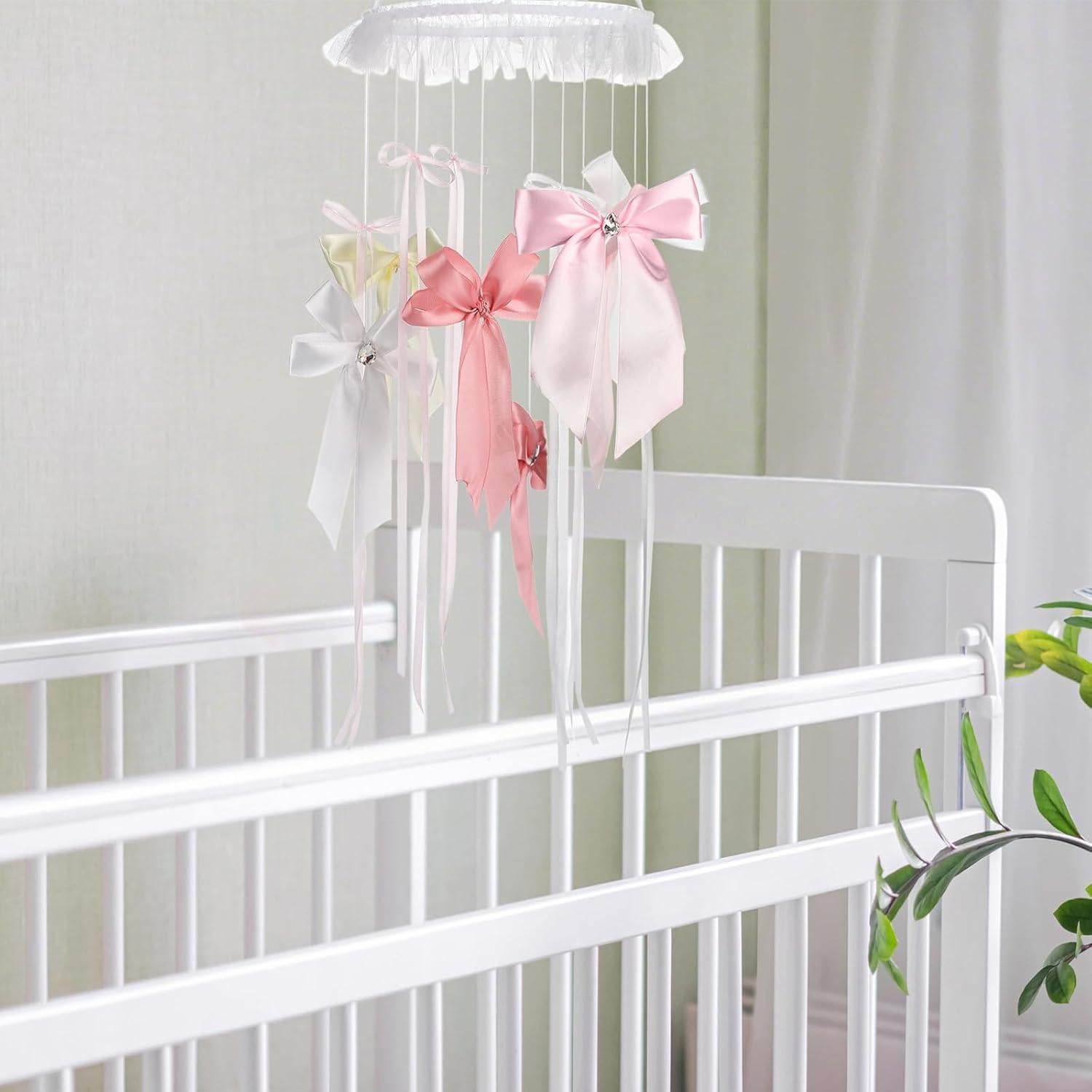 Móvil de Cuna Wenqik Lazo Verde Dragón 55x22 cm