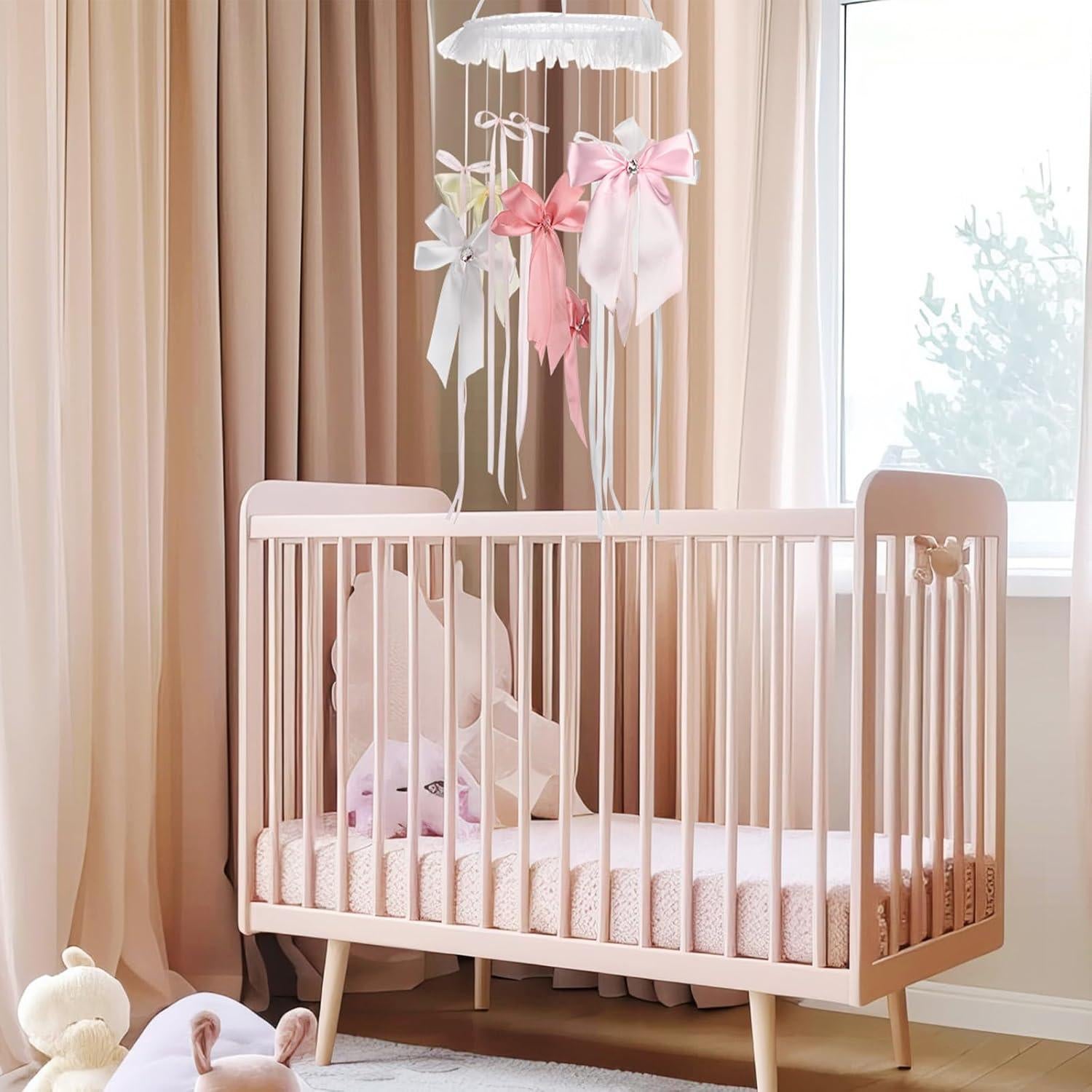 Móvil de Cuna Wenqik Lazo Verde Dragón 55x22 cm