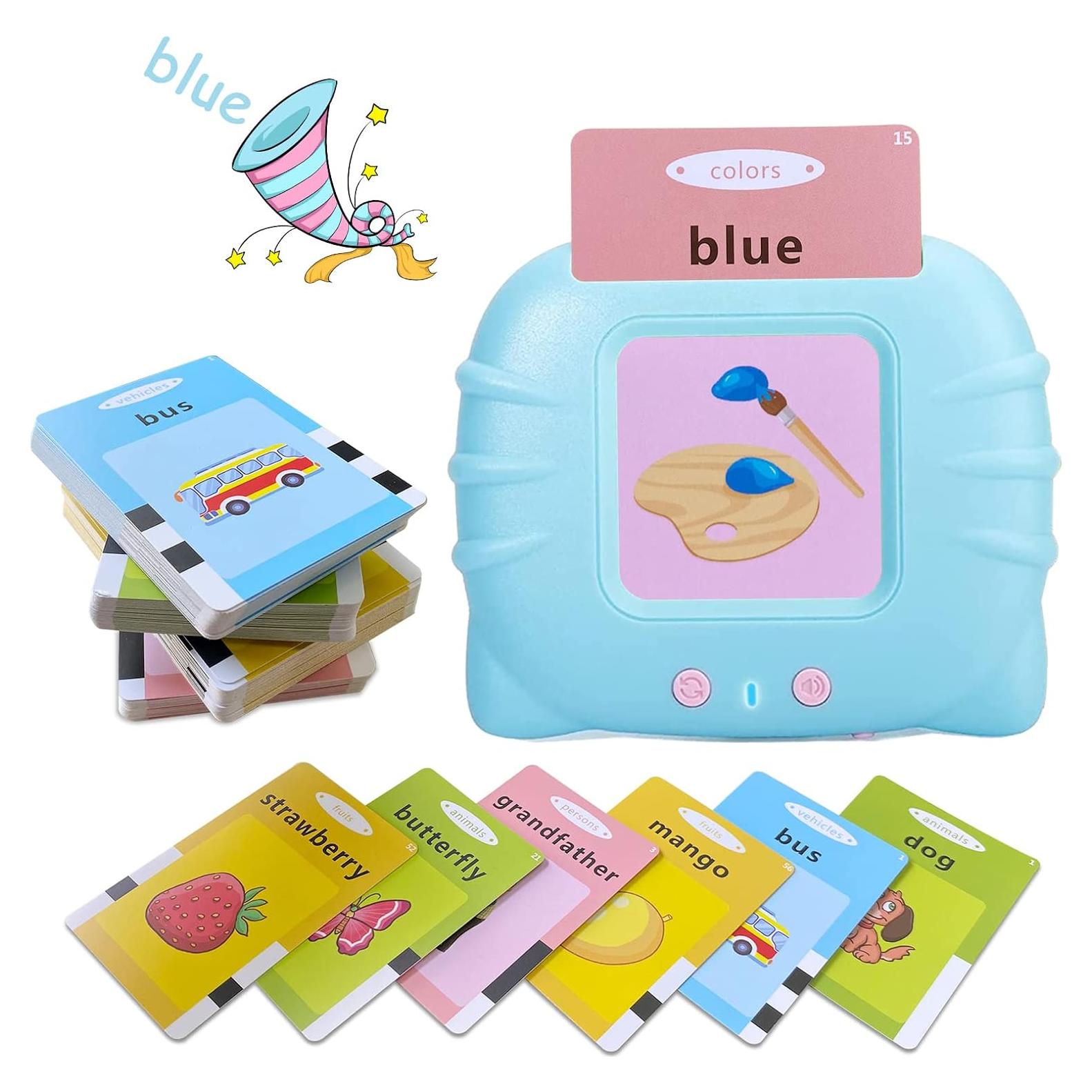 Tarjetas de Flash Educativas You Mei Sheng - 224 Palabras para Niños 1-6 Años - Juguete Sensorial Montessori