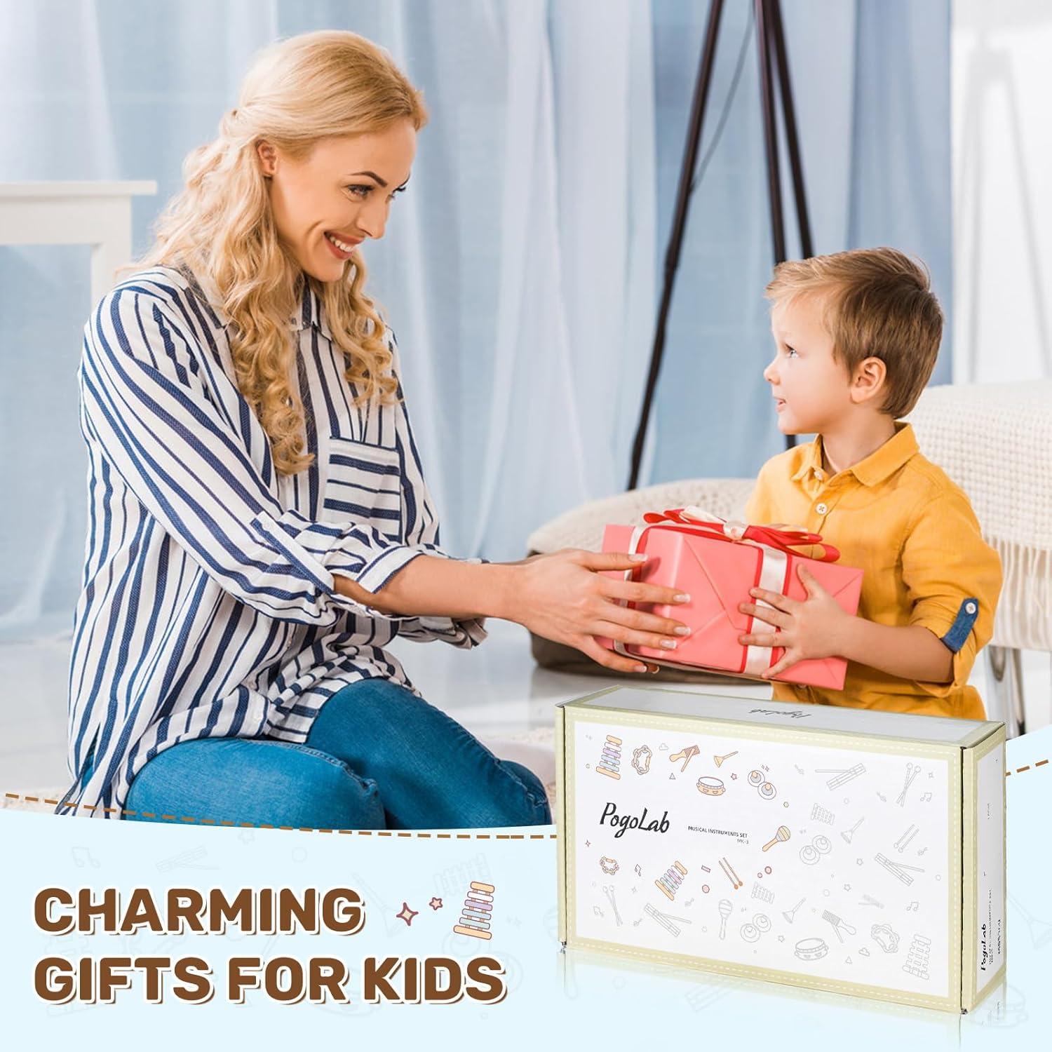 Conjunto de Instrumentos Musicales POGOLAB para Niños 1.1kg