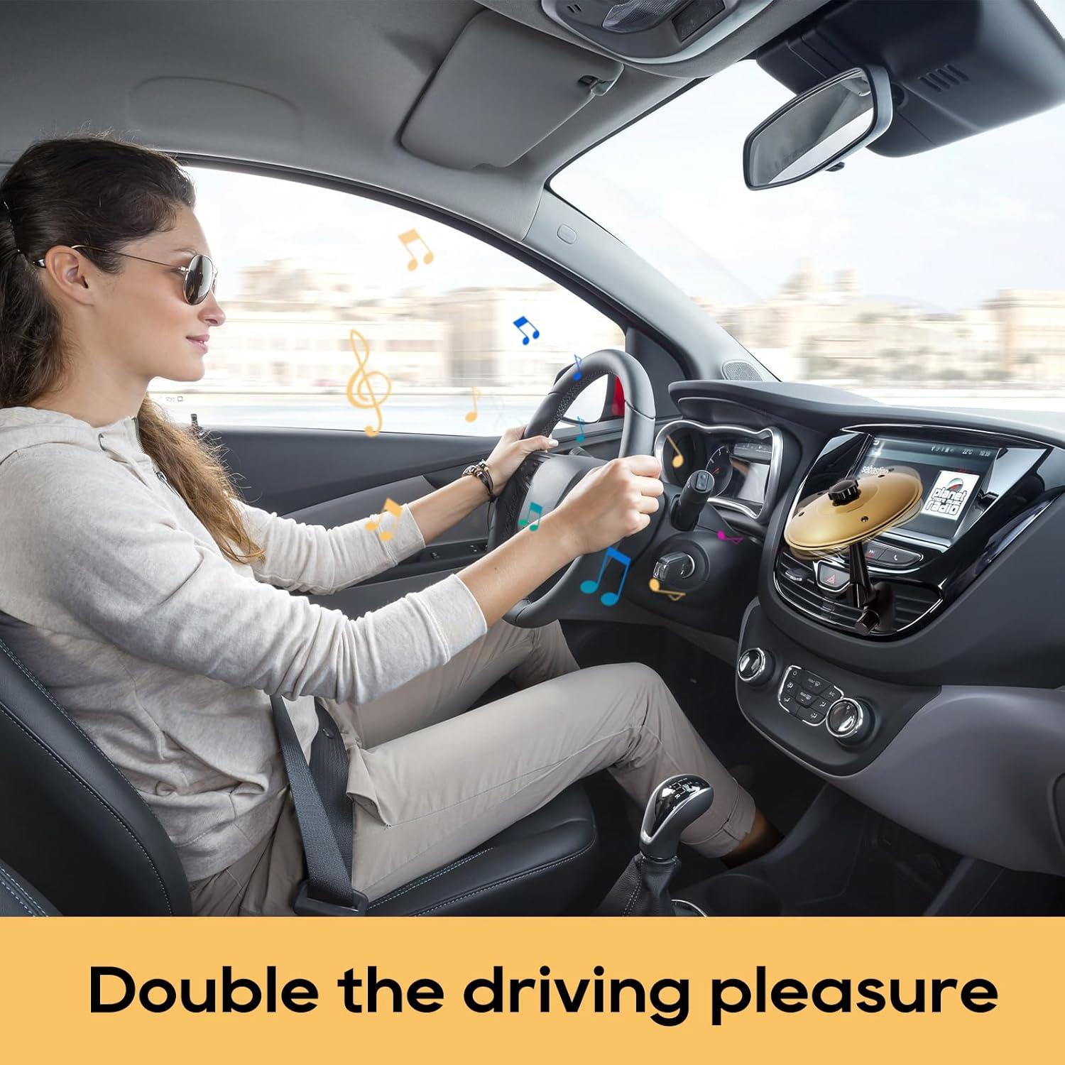 Cymbal de aire para auto WesGen CL001 - Oro, 166.5g