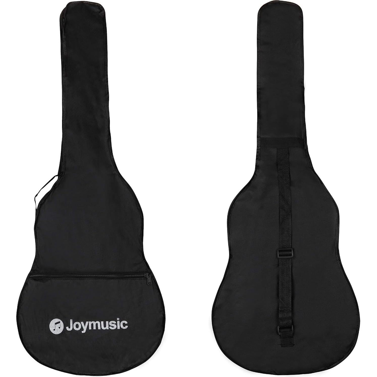 Kit de guitarra acústica Joymusic JG-38C azul para principiantes