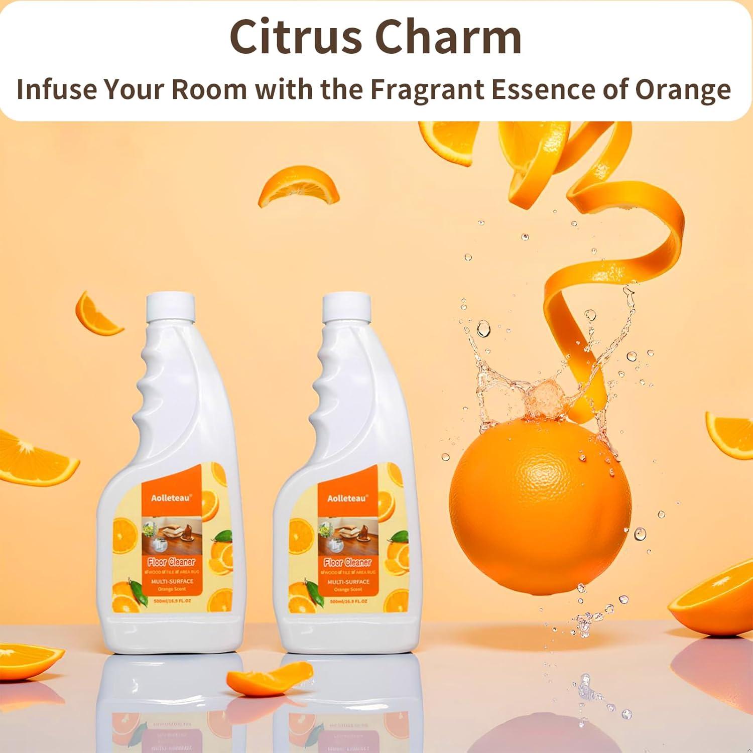 Limpiador de Suelos Aolleteau 500 ml Aroma Naranja Concentrado