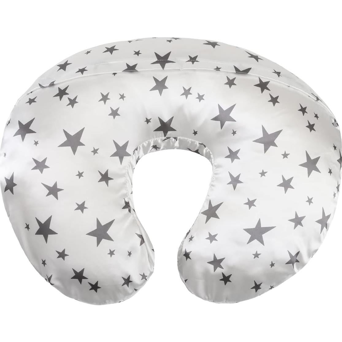 Juego de Fundas para Almohada de Lactancia Tcmyyund - 2 Piezas de Satén Suave