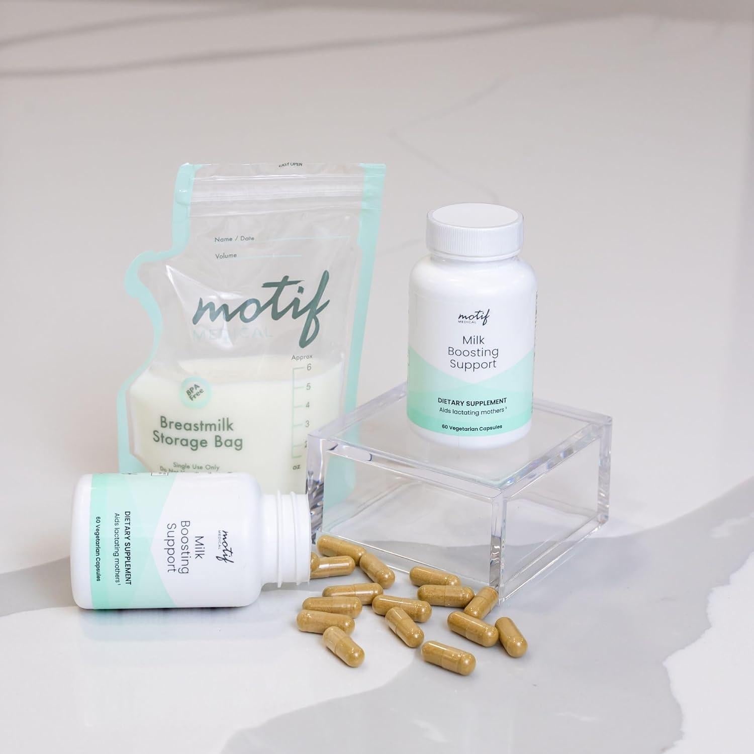 Suplemento Lactancia Motif Medical - 60 Cápsulas Vegetarianas