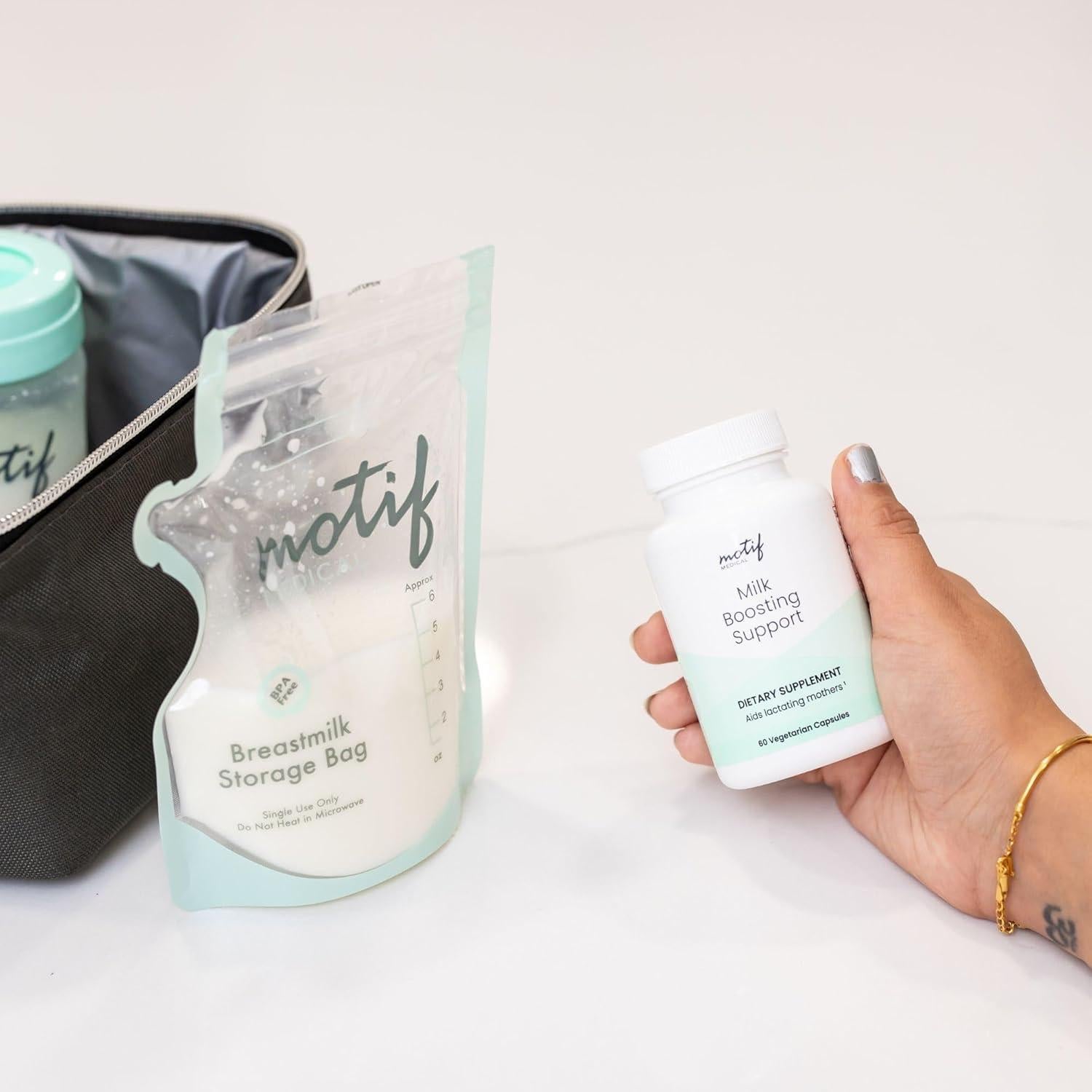 Suplemento Lactancia Motif Medical - 60 Cápsulas Vegetarianas