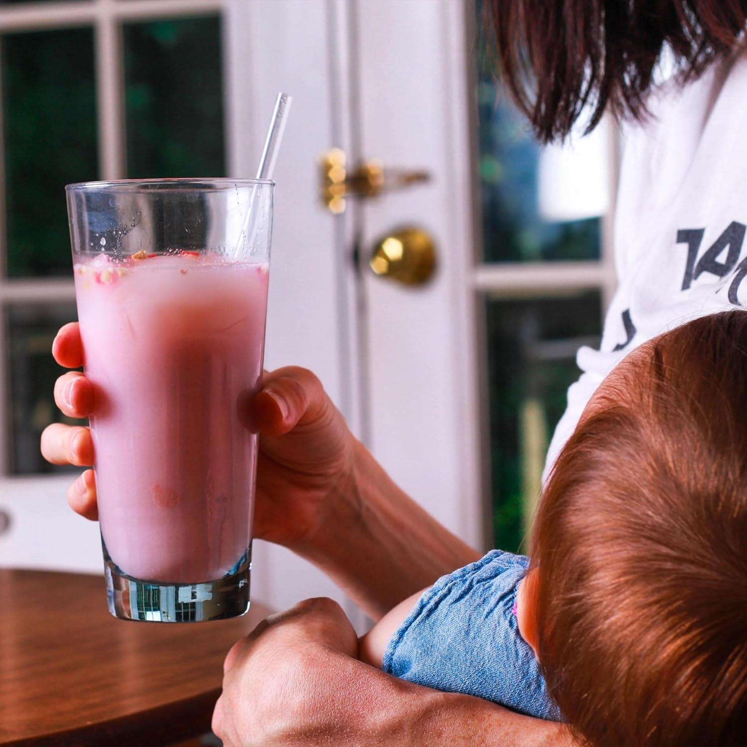 Mezcla Vegana para Lactancia Mother Sprout 12 Sobres Sabor Berries & Cream Latte