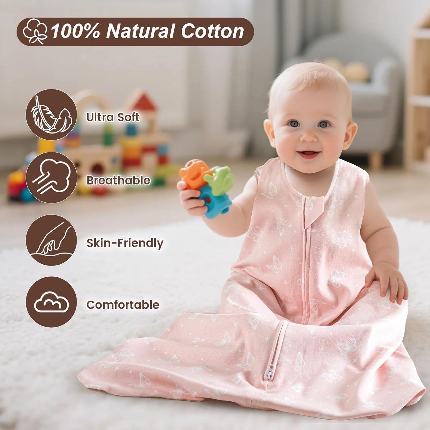 Sacos de Dormir para Bebés David's Kids 100% Algodón 6-12 Meses