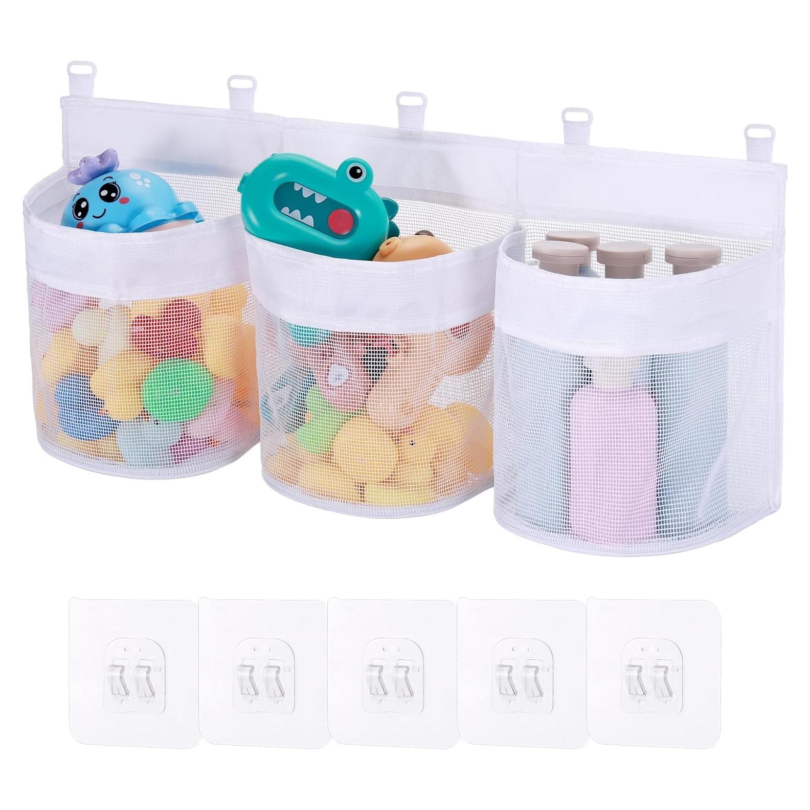 Organizador de Juguetes de Baño Huiguli 3 Compartimentos 66 cm