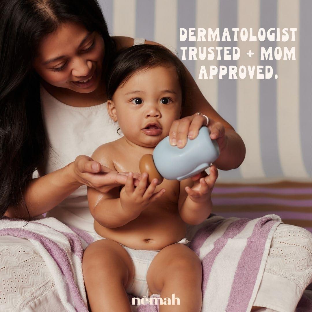 Loción Calmante para Bebés Nemah 289.6 ml - Orgánica y Vegana