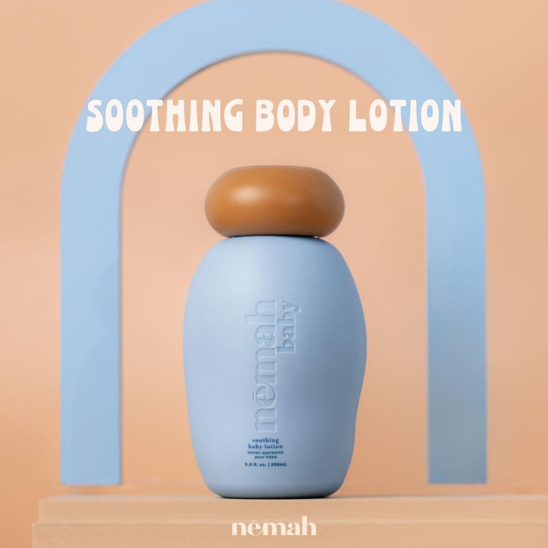 Loción Calmante para Bebés Nemah 289.6 ml - Orgánica y Vegana