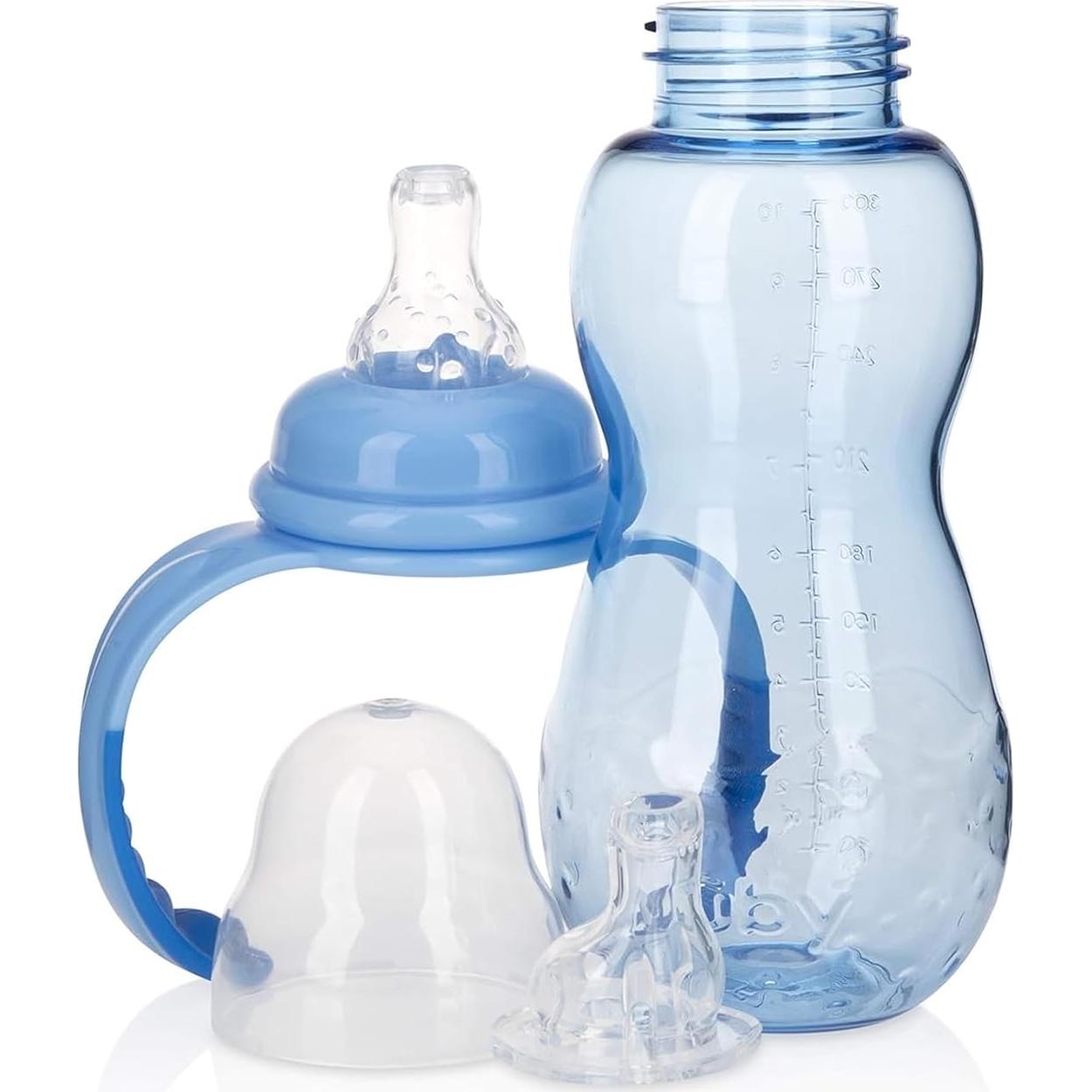 Botella de Lactancia Nuby Crece Contigo 3 Etapas 330ml