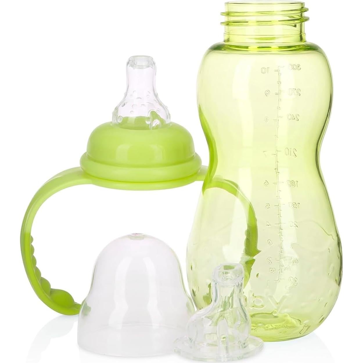 Botella de Lactancia Nuby Crece Contigo 3 Etapas 330ml