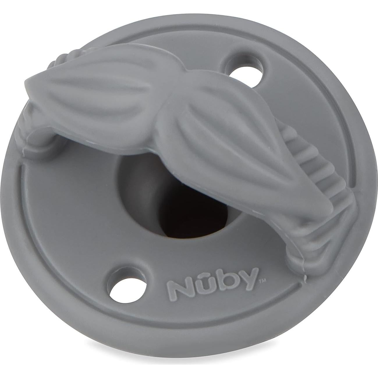 Chupetes Nuby 3-D Sili Soother Silicona 0+ Meses Paquete 2