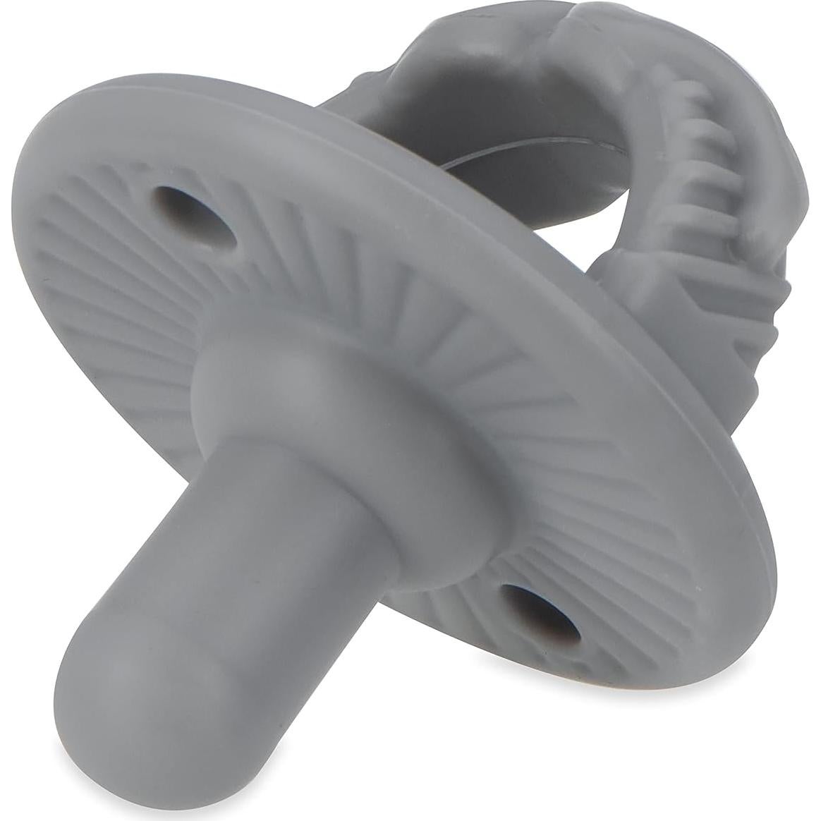 Chupetes Nuby 3-D Sili Soother Silicona 0+ Meses Paquete 2