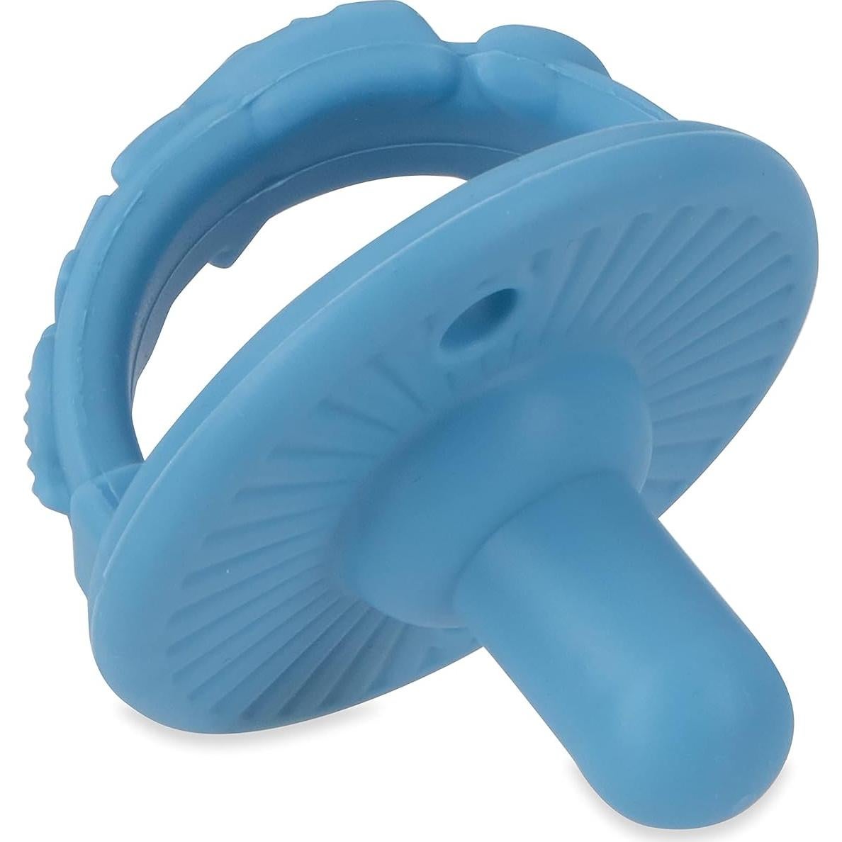 Chupetes Nuby 3-D Sili Soother Silicona 0+ Meses Paquete 2