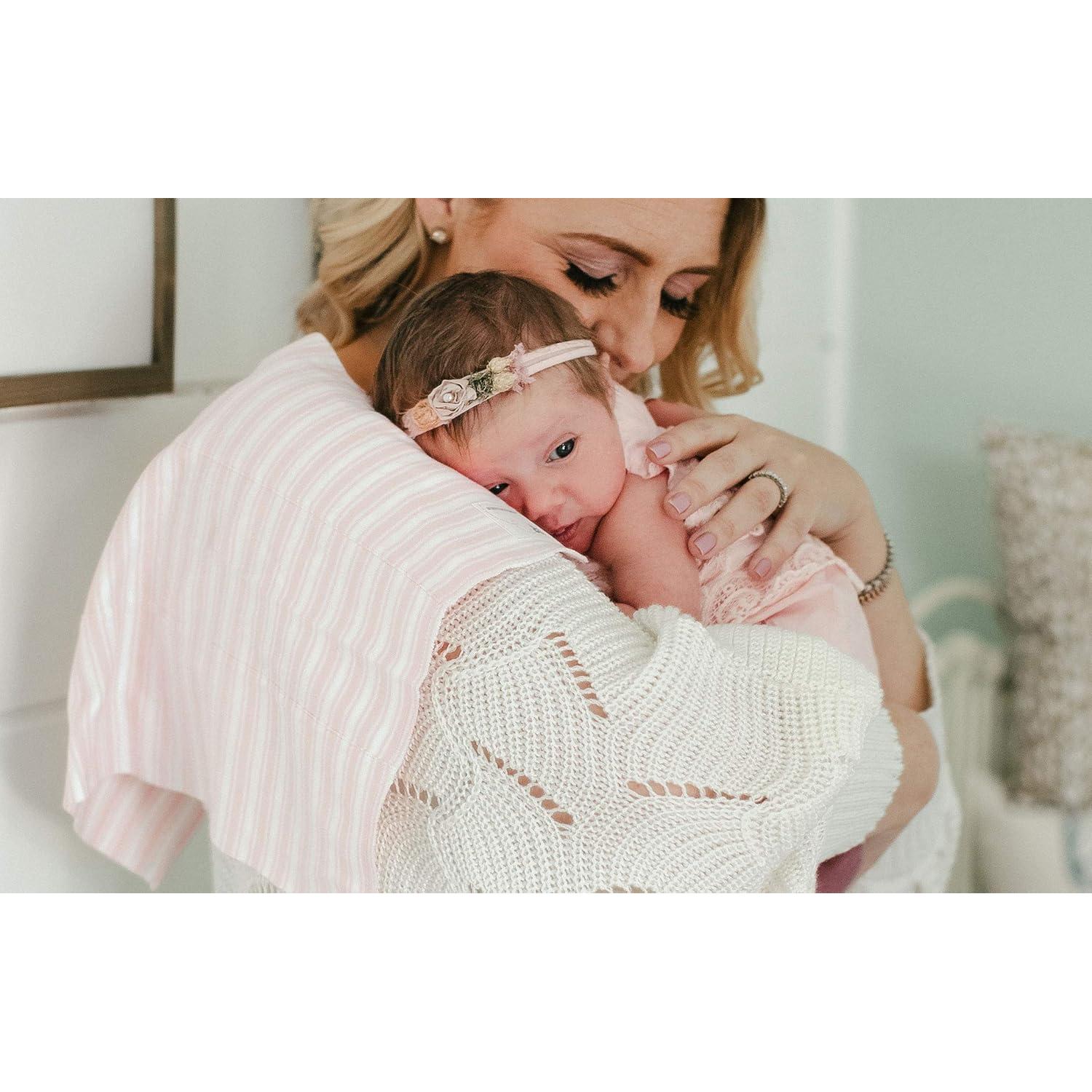 Paquete de 5 Paños de Eructo Burt's Bees 100% Algodón Orgánico