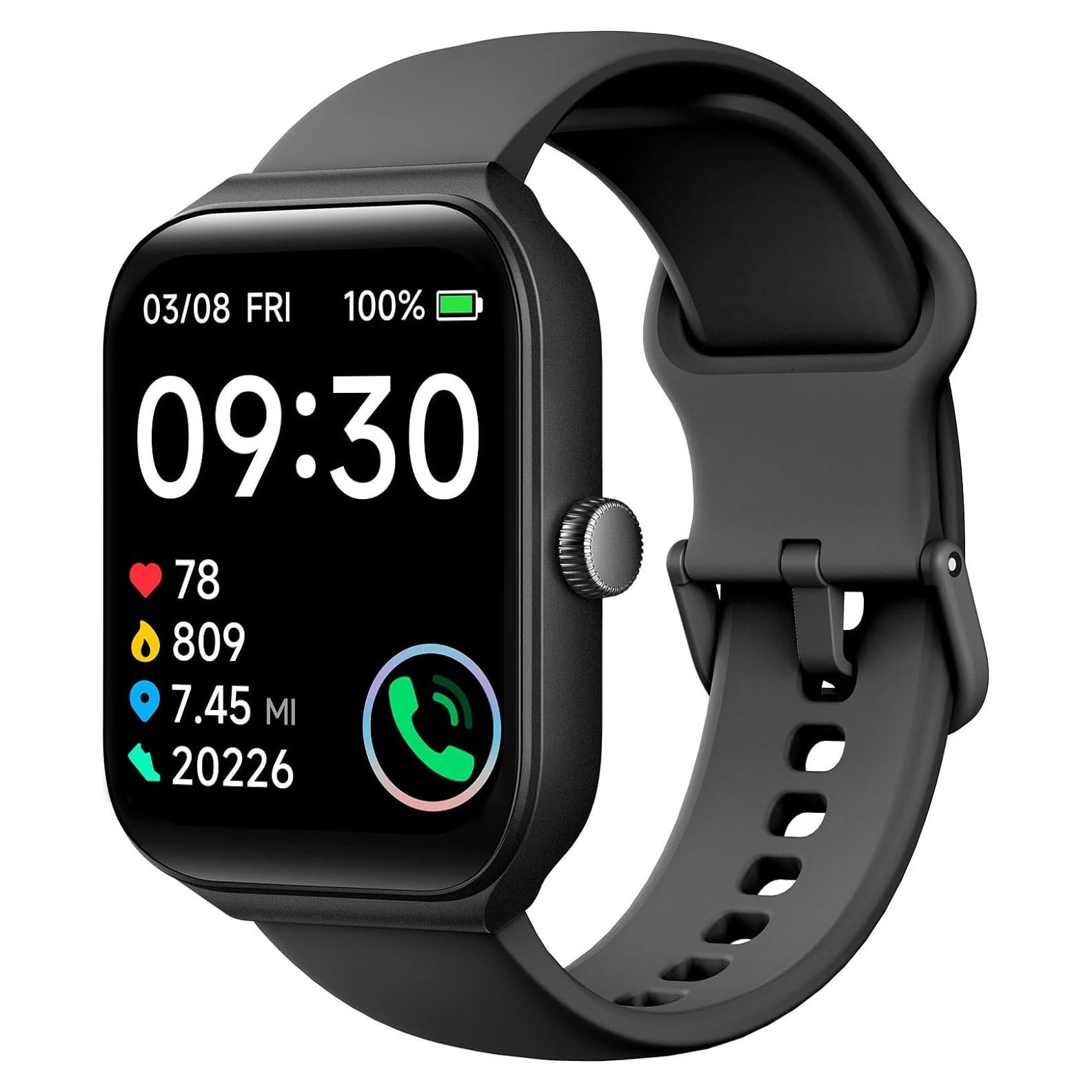 Reloj Inteligente TOOBUR IDW16 Fitness con Alexa 1.95" HD