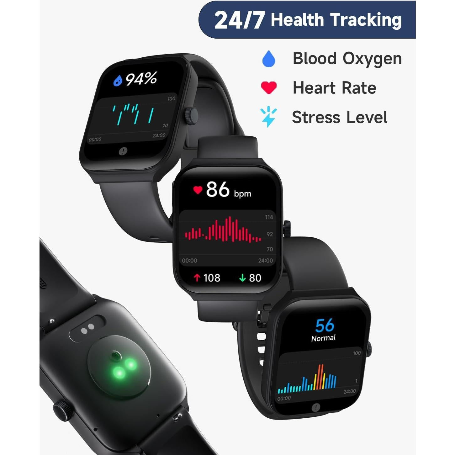 Reloj Inteligente TOOBUR IDW16 Fitness con Alexa 1.95" HD