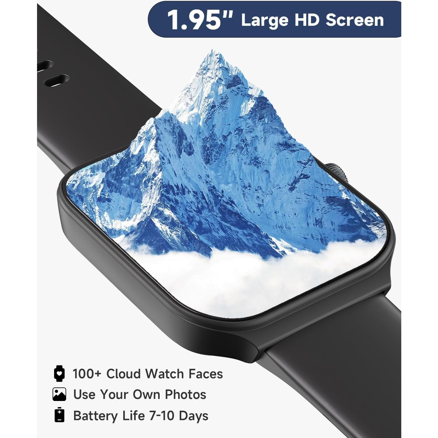 Reloj Inteligente TOOBUR IDW16 Fitness con Alexa 1.95" HD