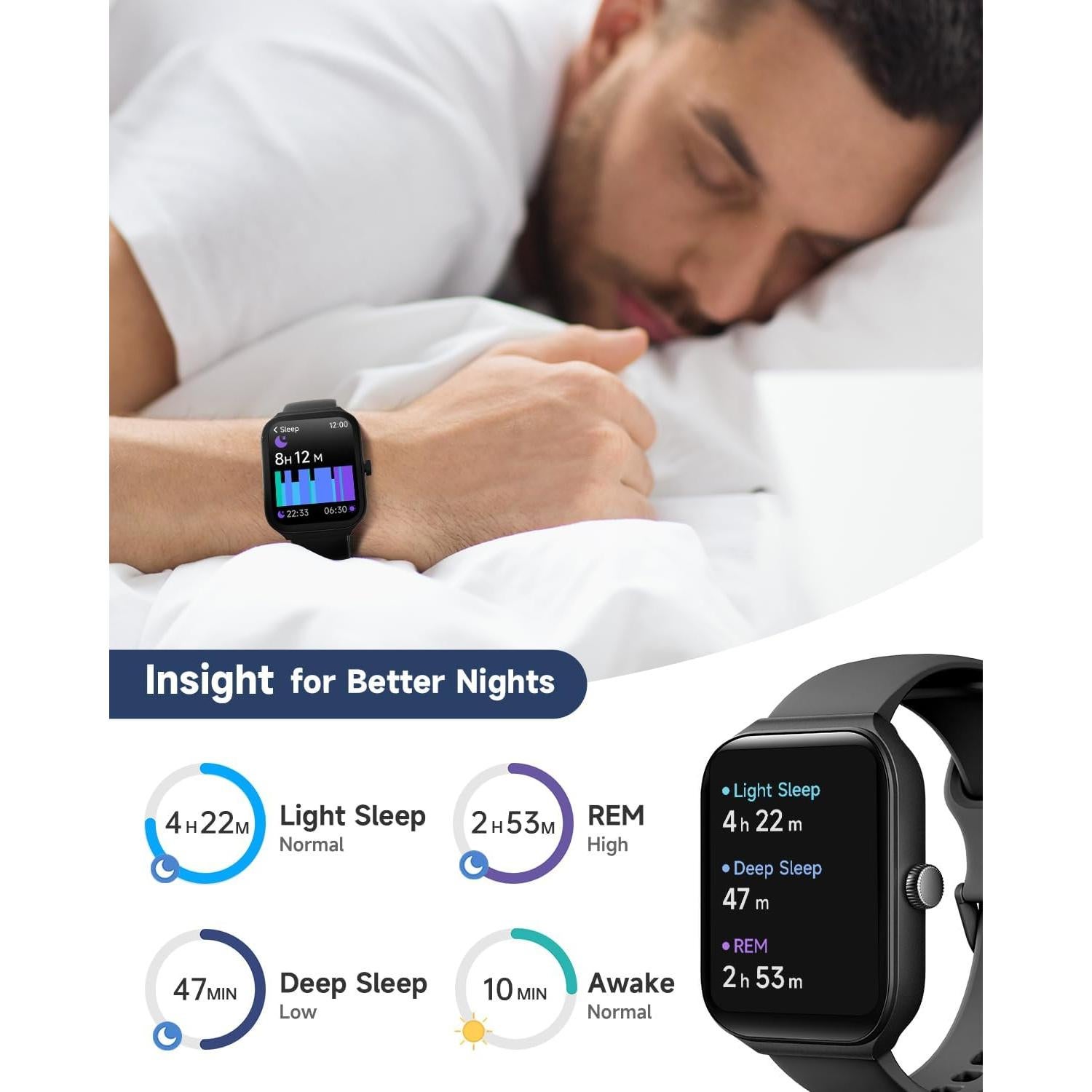 Reloj Inteligente TOOBUR IDW16 Fitness con Alexa 1.95" HD