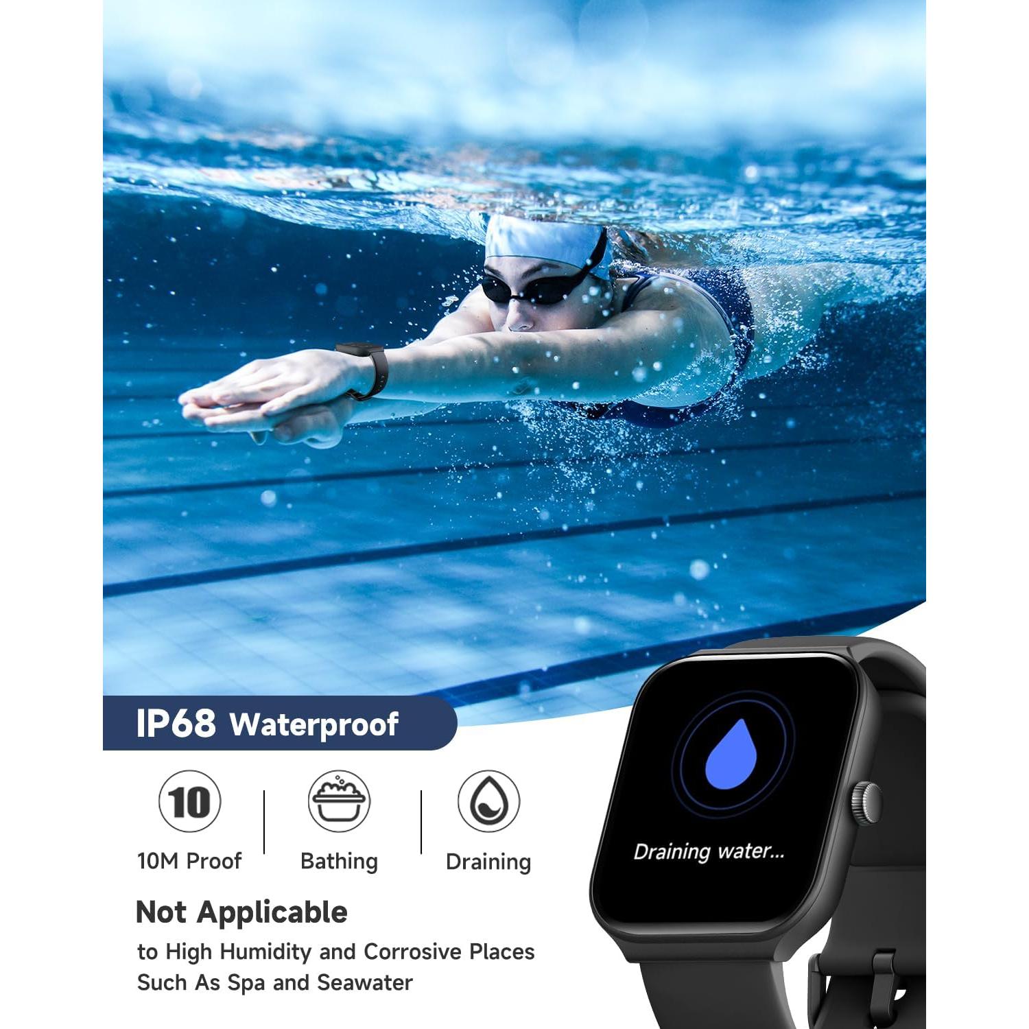 Reloj Inteligente TOOBUR IDW16 Fitness con Alexa 1.95" HD