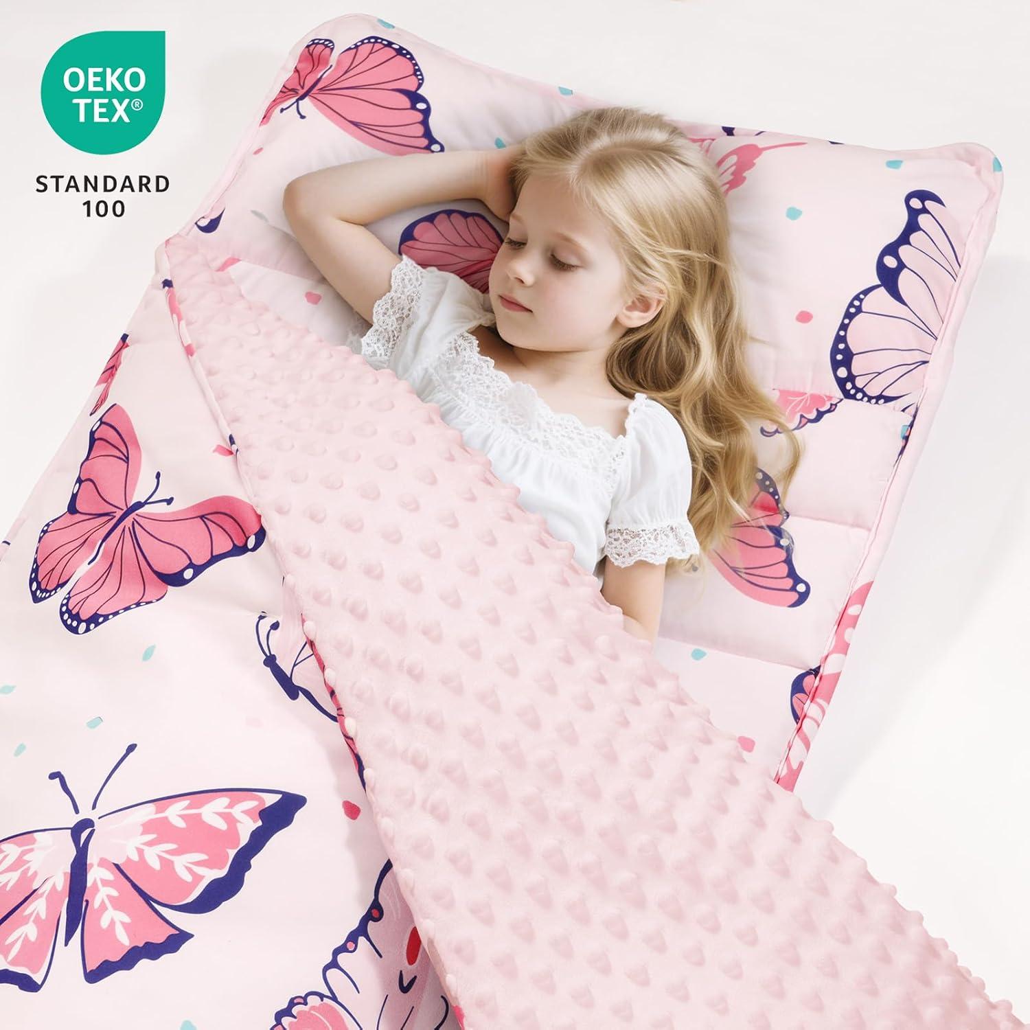 Manta de Siesta para Niños David Mariposa 127x51cm