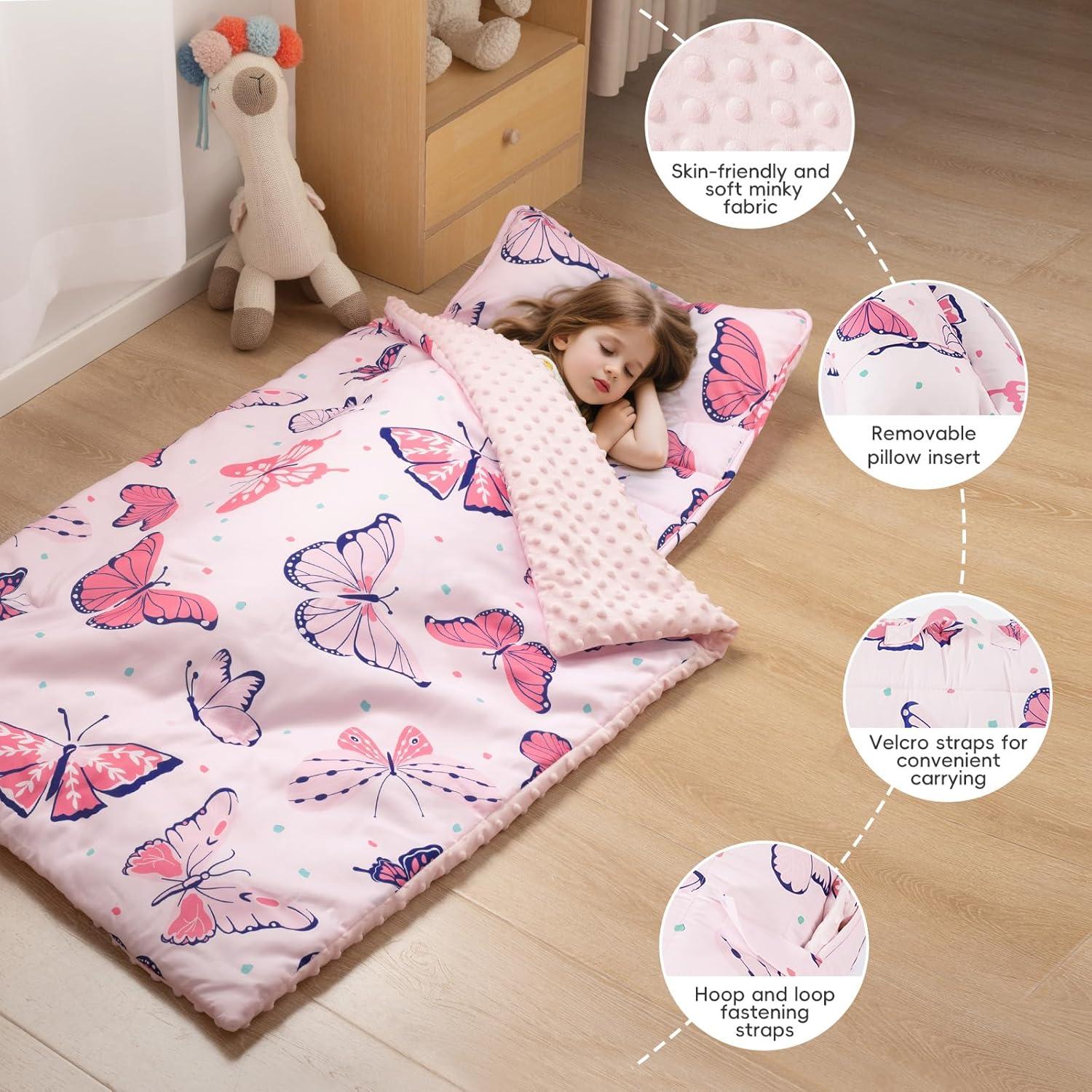 Manta de Siesta para Niños David Mariposa 127x51cm